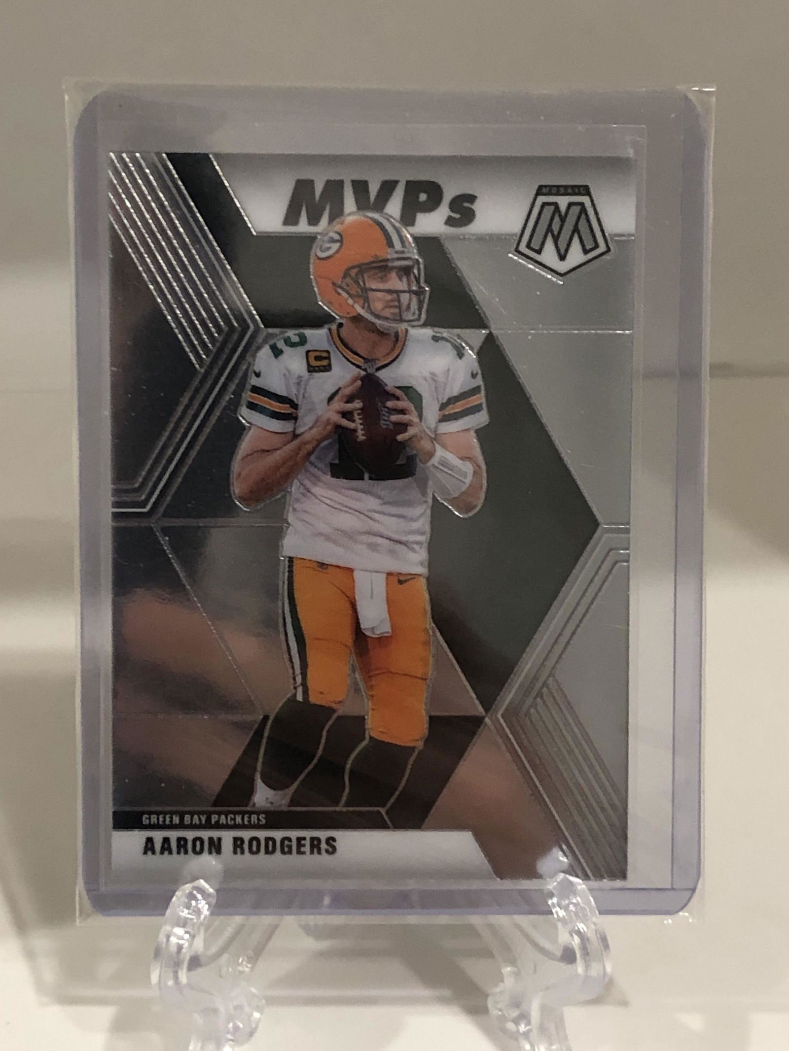 Aaron Rodgers MVP Mosaic Prizm (1 of 1)