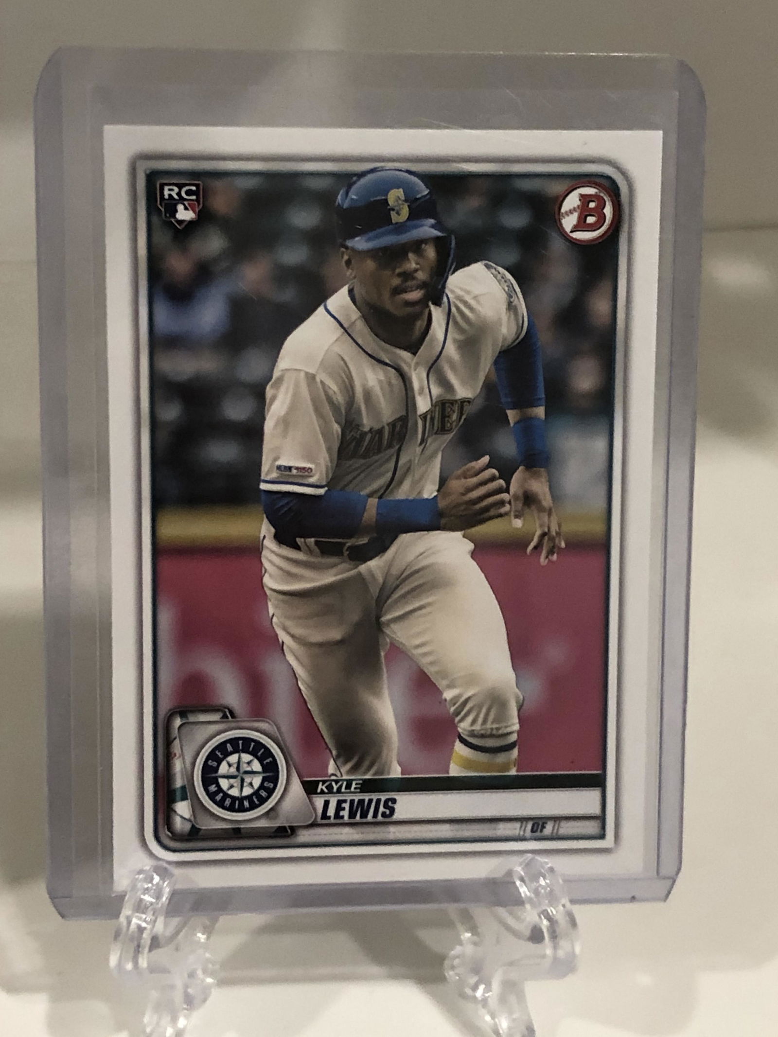 Kyle Lewis Bowman Rookie Baseball Card (1 of 1)