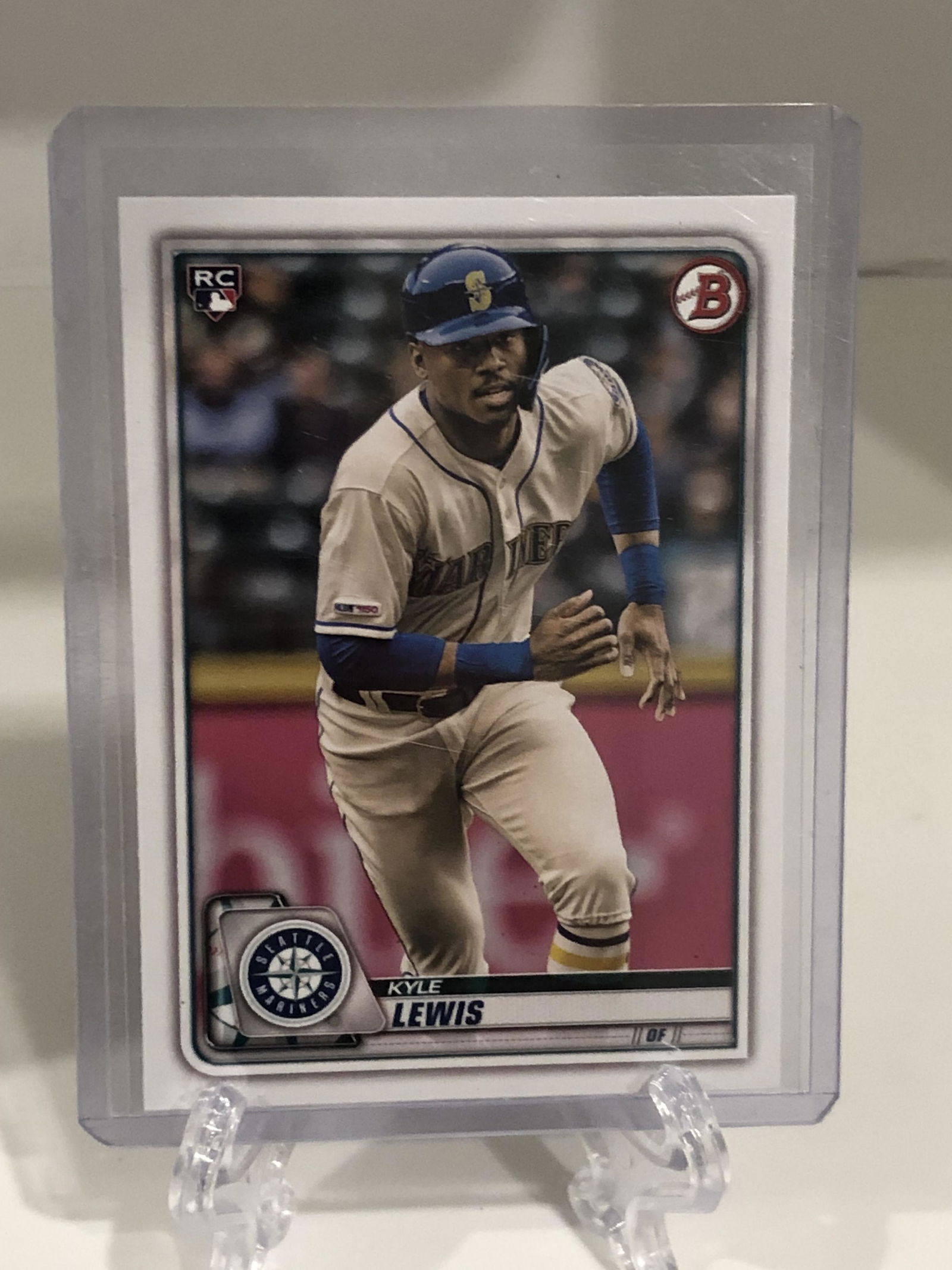 Kyle Lewis Bowman Rookie Baseball Card (1 of 1)