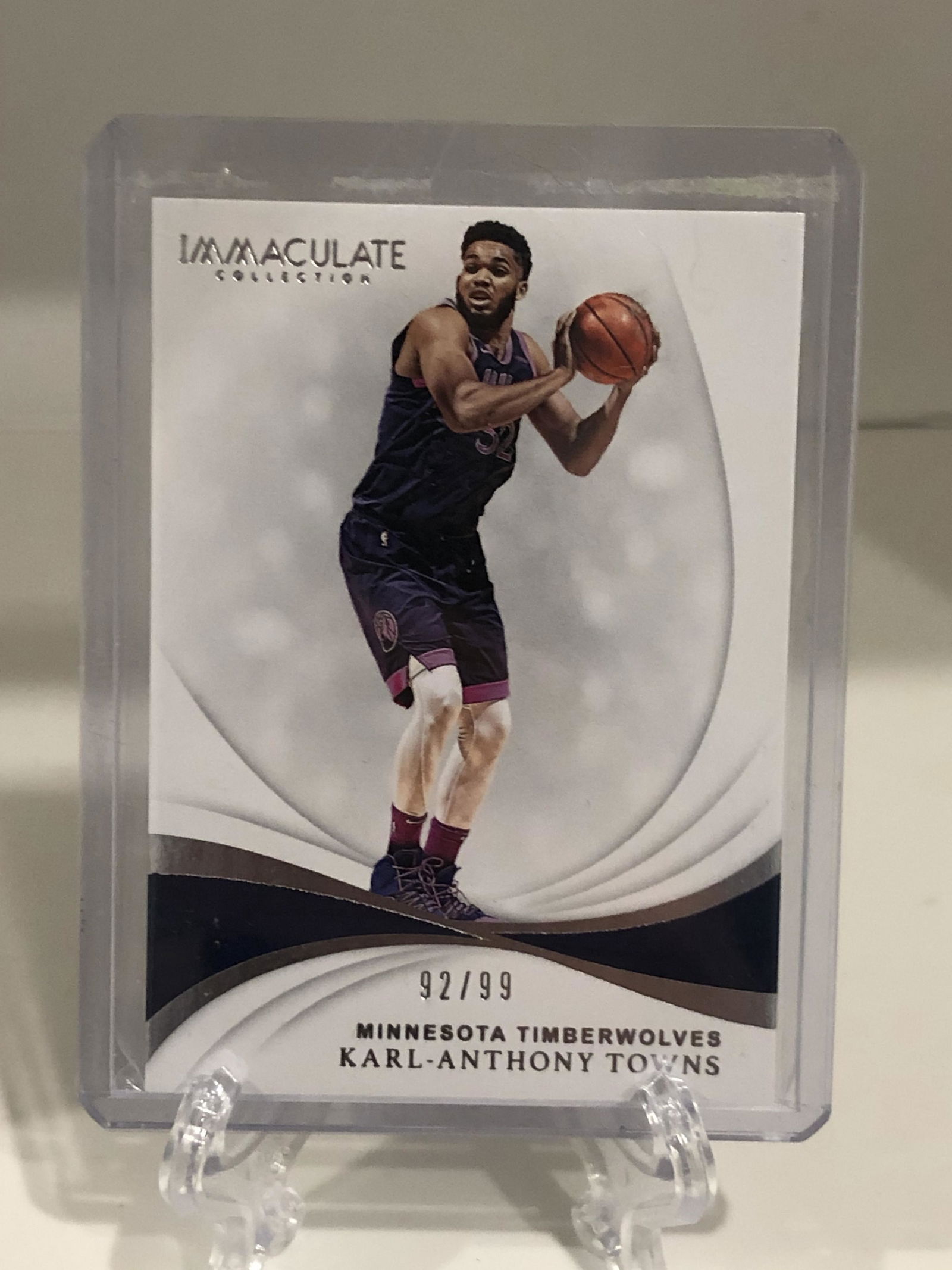 Karl-Anthony Towns Panini Immaculate Collection (92 of (1 of 1)