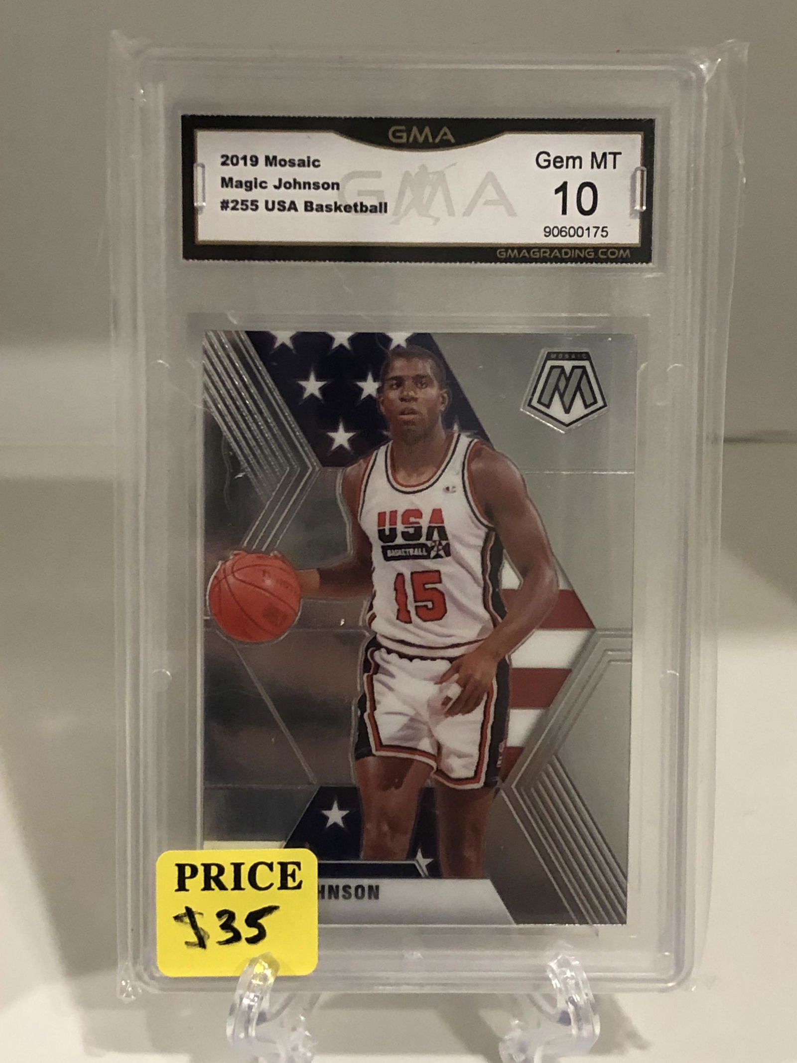 Magic Johnson USA Basketball Mosaic GMA 10 (1 of 1)