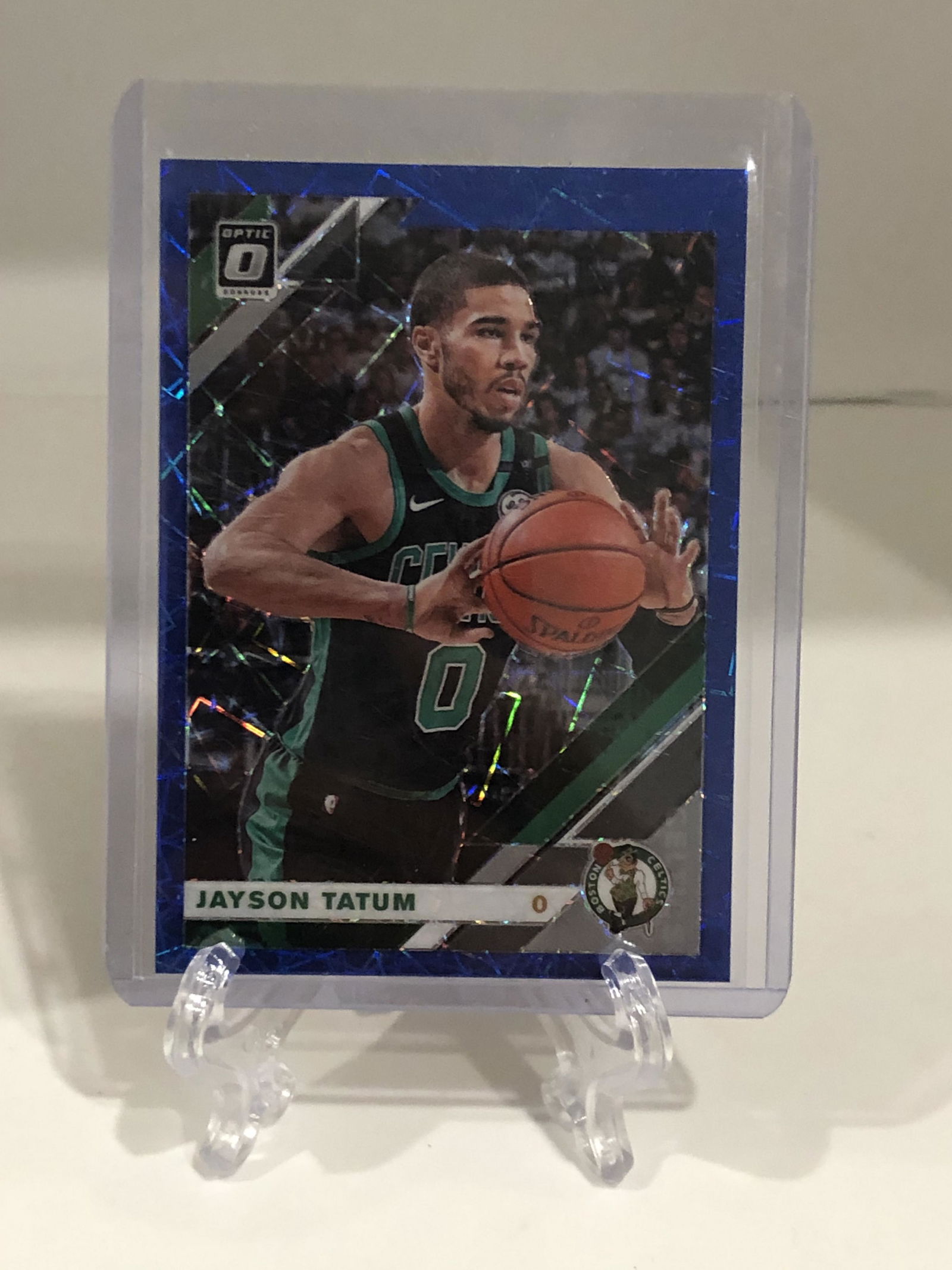 Jayson Tatum Blue Velocity Optic Prizm (1 of 1)