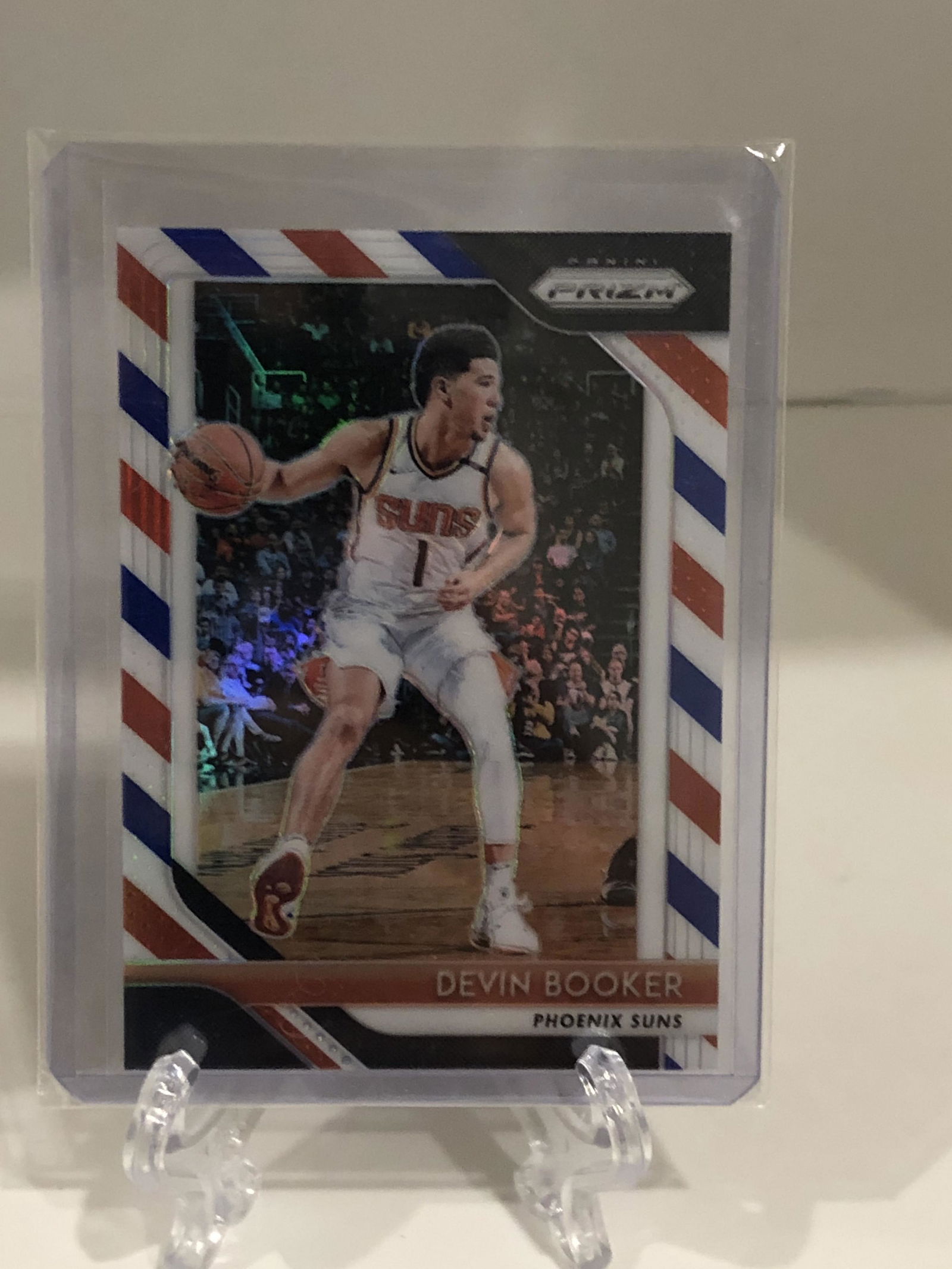 Devin Booker Red/White/Blue Prizm (1 of 1)
