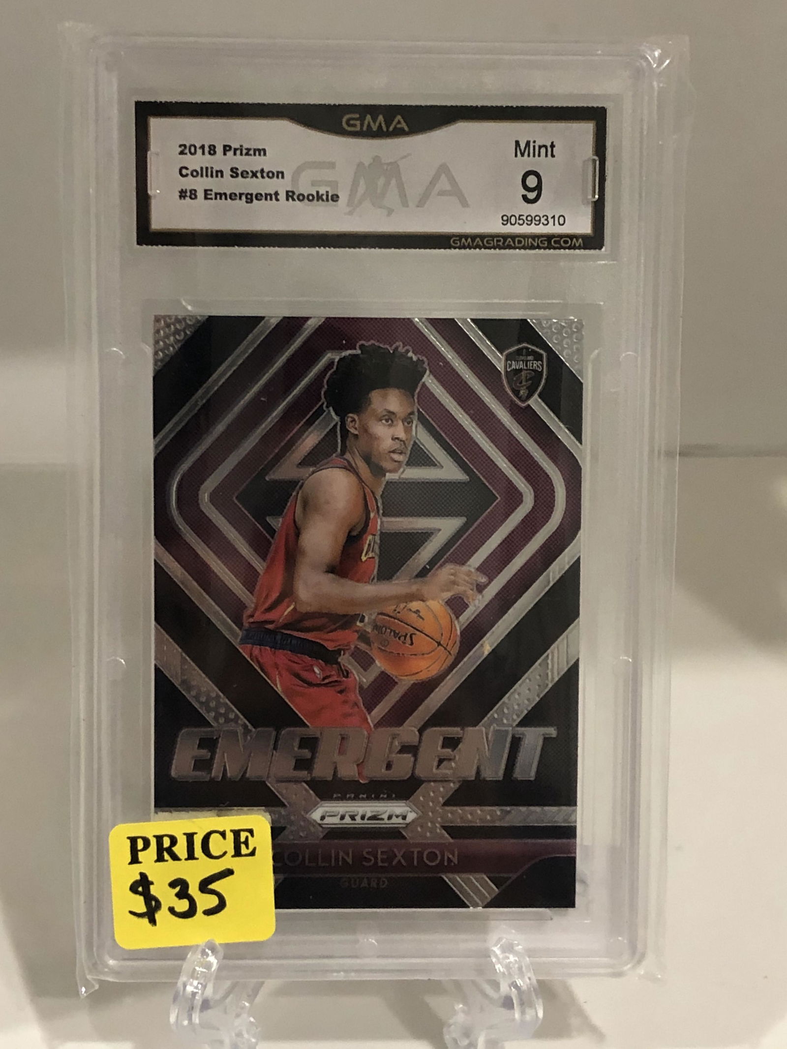 Collin Sexton Emergent Prizm Rookie (1 of 1)