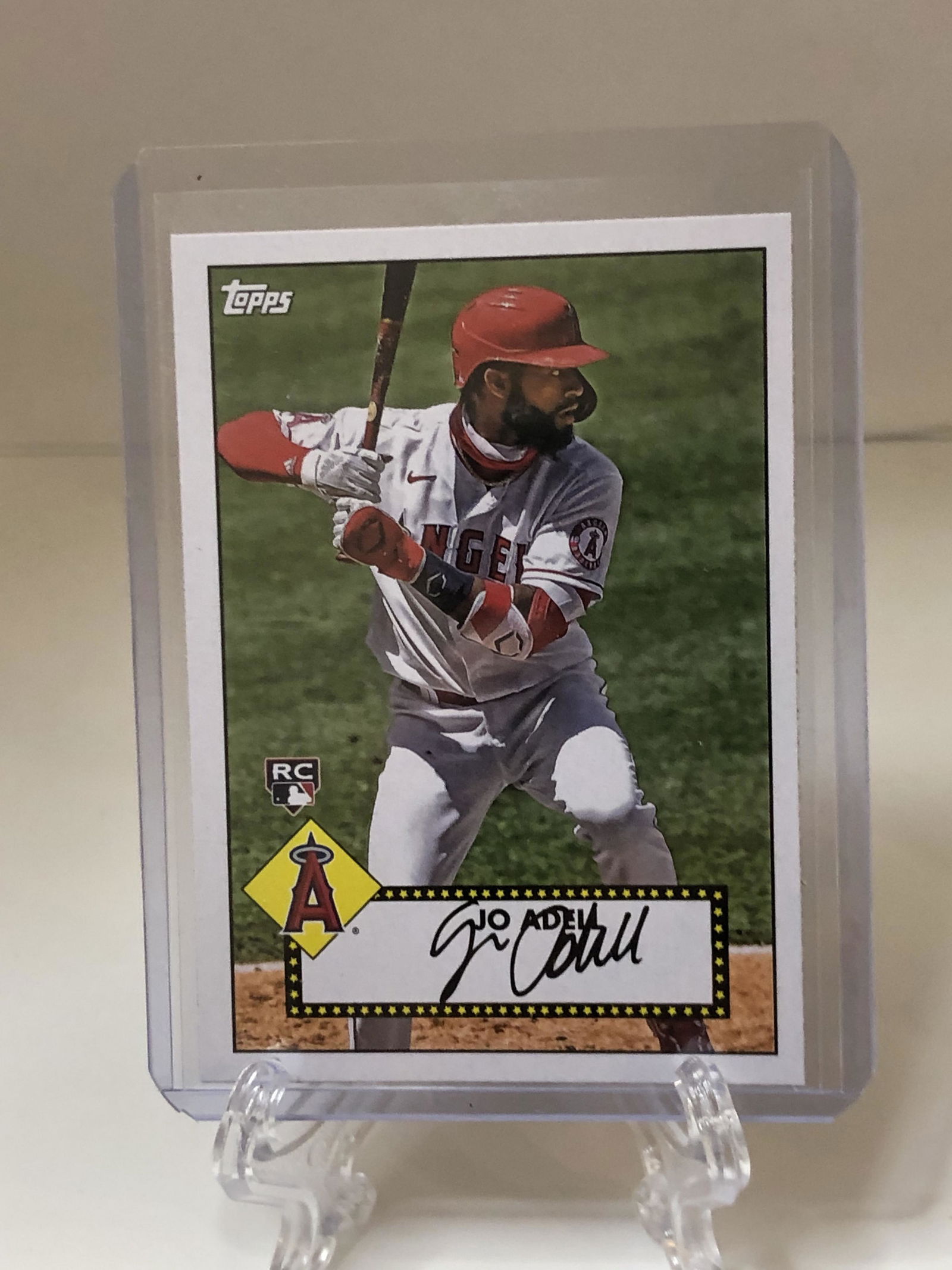 Jo Adell Topps Rookie Card (1 of 1)