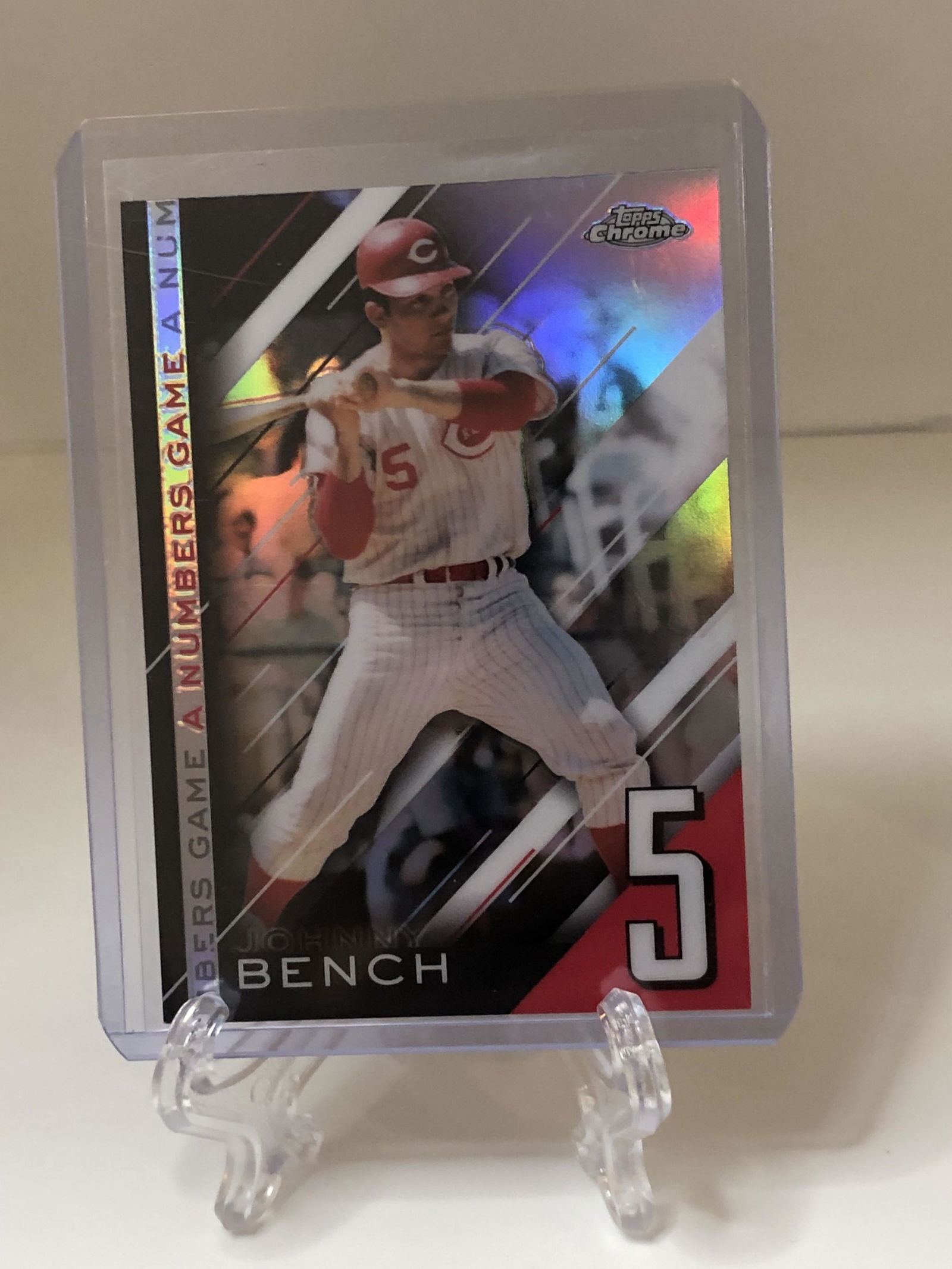 Jonny Bench Topps Chrome (1 of 1)