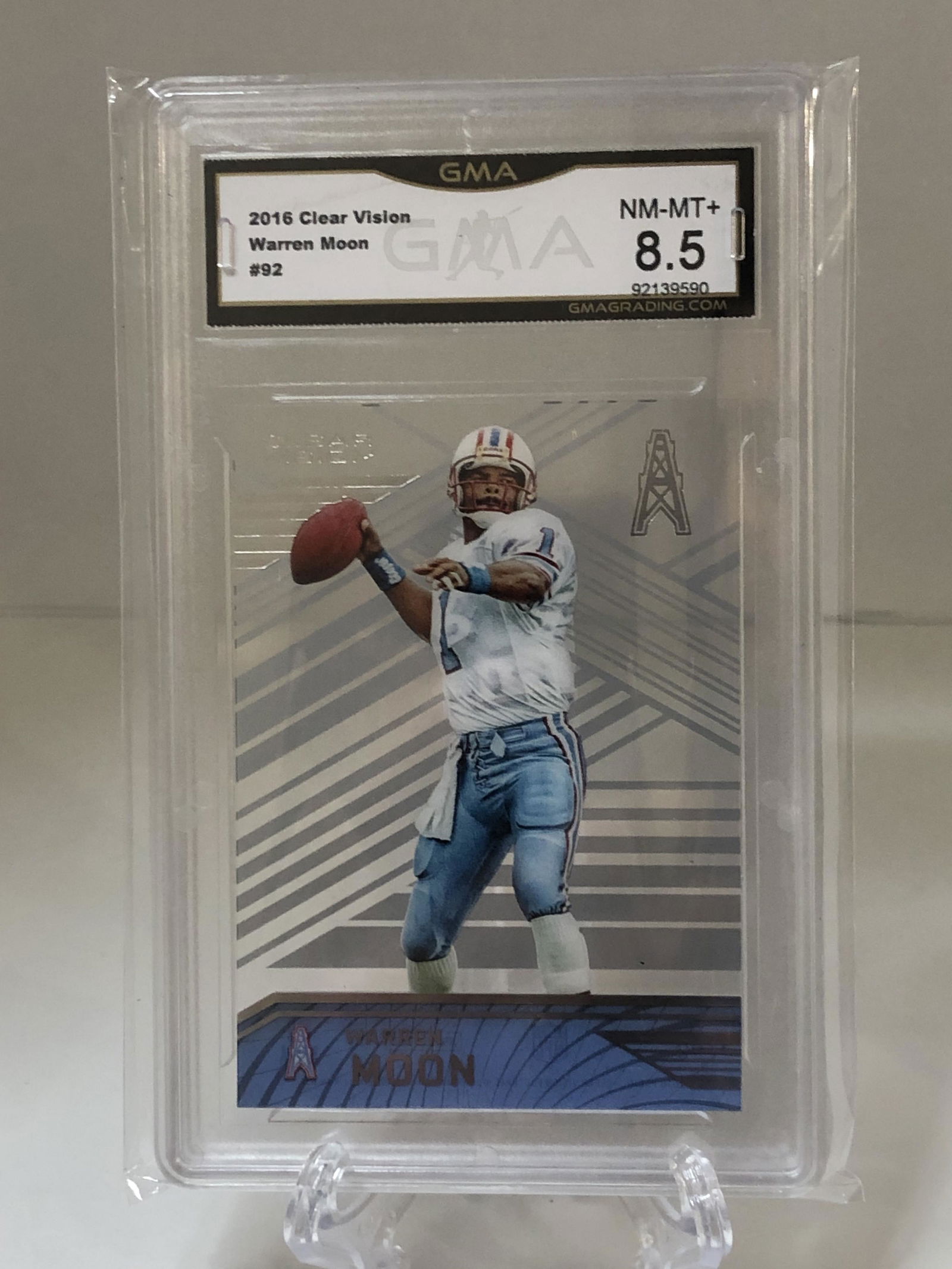 Warren Moon Panini Clear Vision GMA 8.5 (1 of 1)