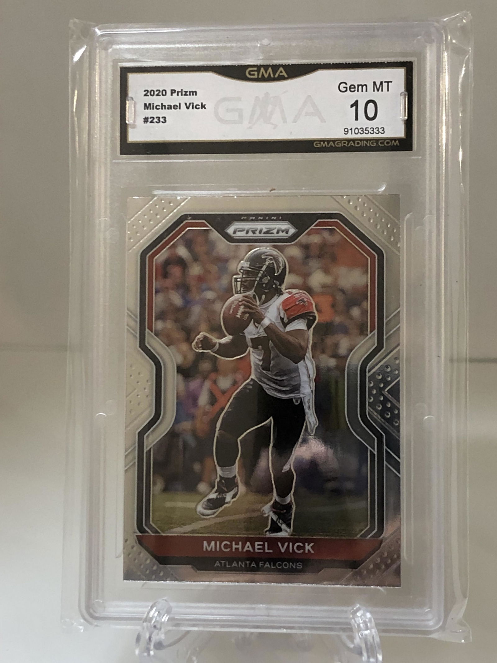 Michael Vick Panini Prizm GMA 10 (1 of 1)
