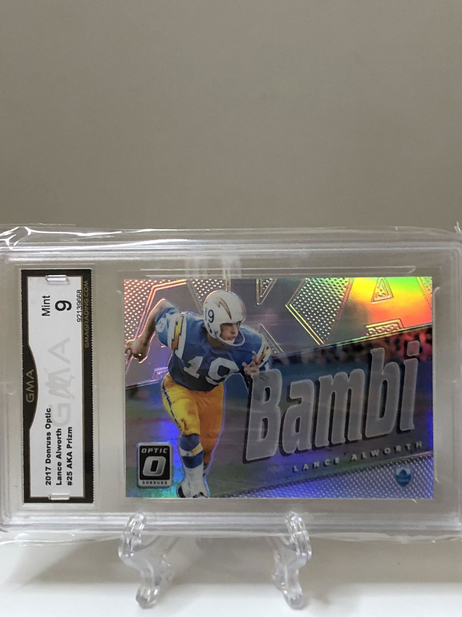 Lance Alworth AKA Bambi Prizm GMA 9 (1 of 1)