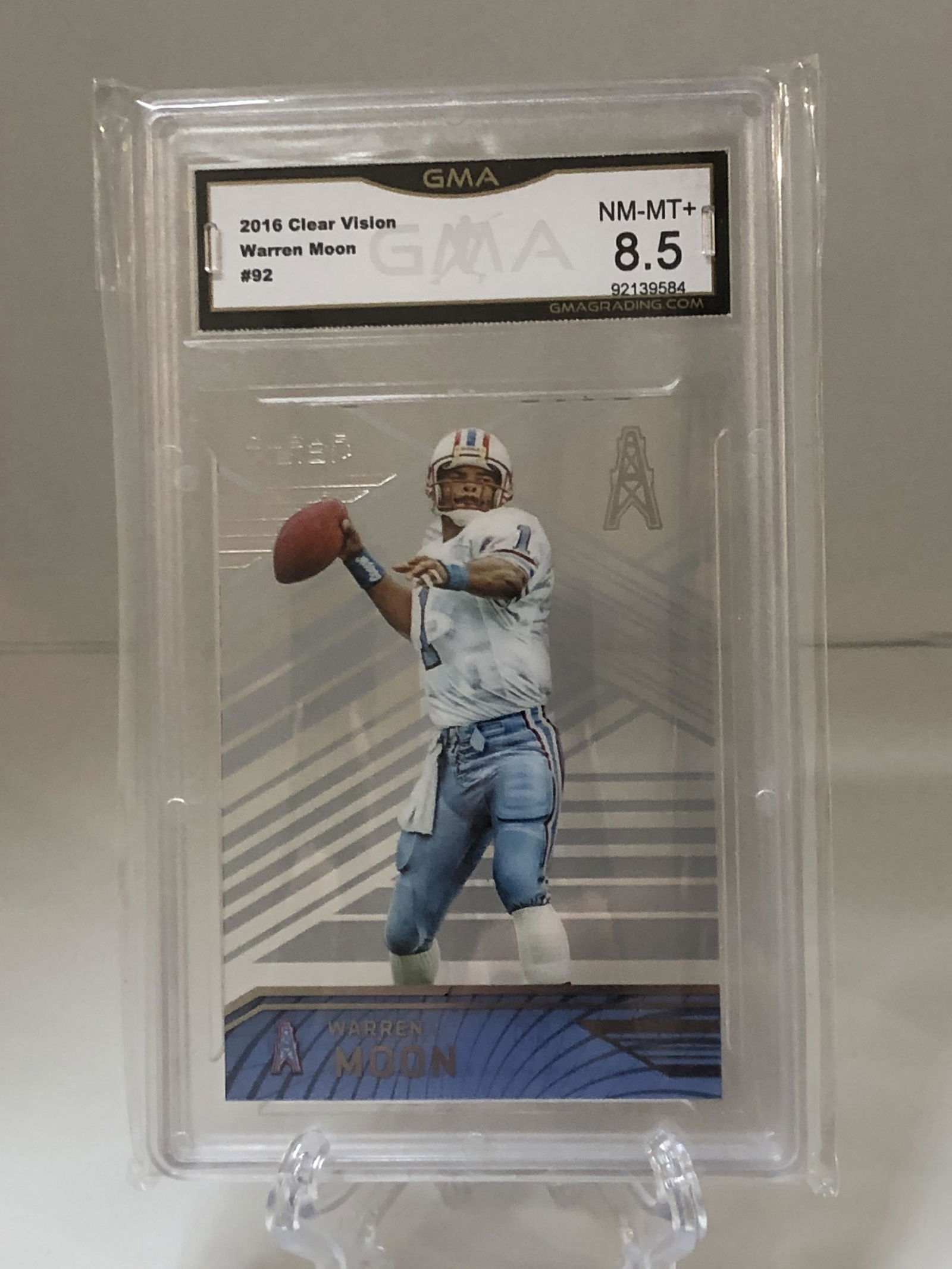 Warren Moon Panini Clear Vision GMA 8.5 (1 of 1)