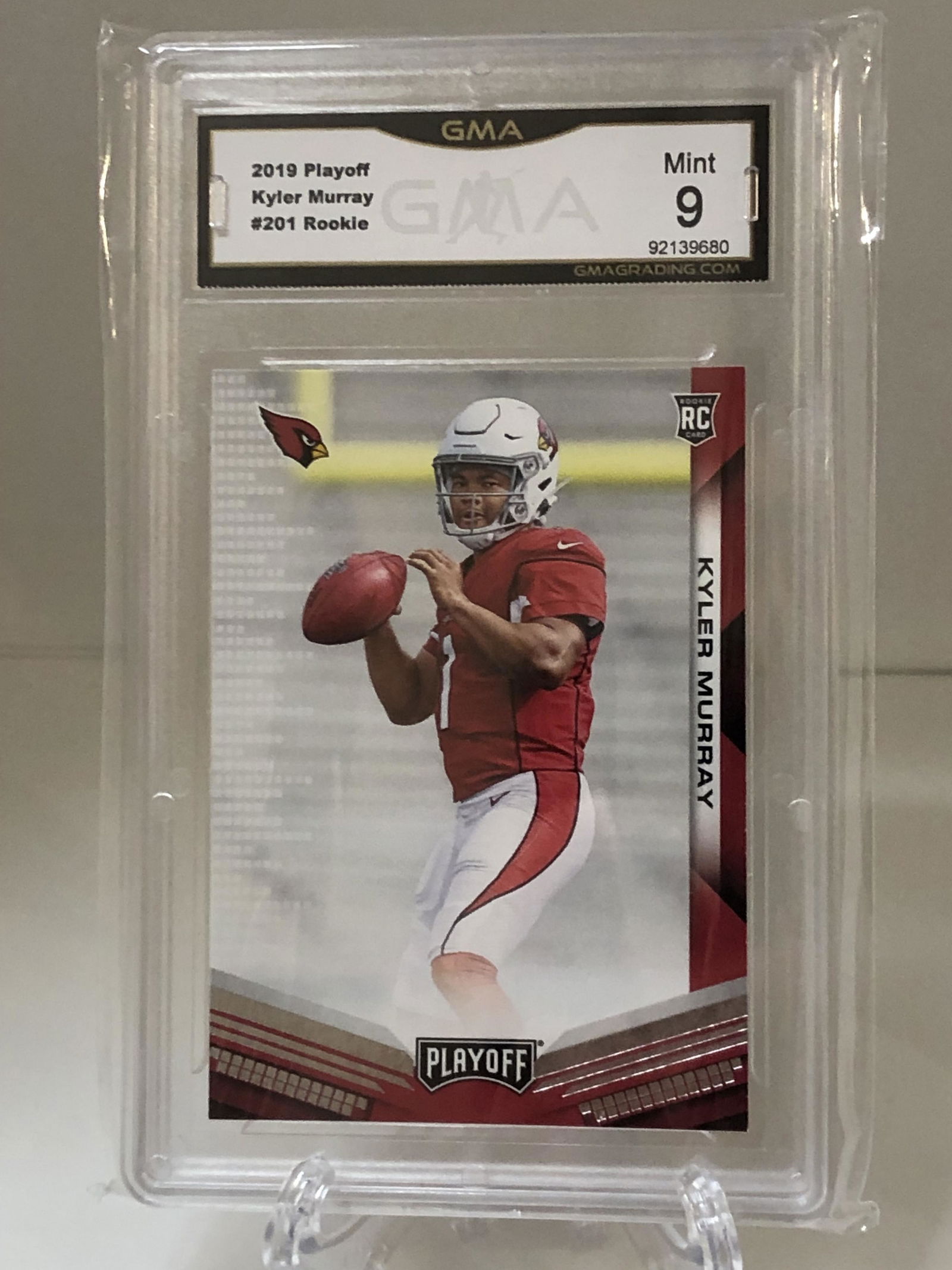 Kyler Murray Playoff Rookie GMA 9 (1 of 1)