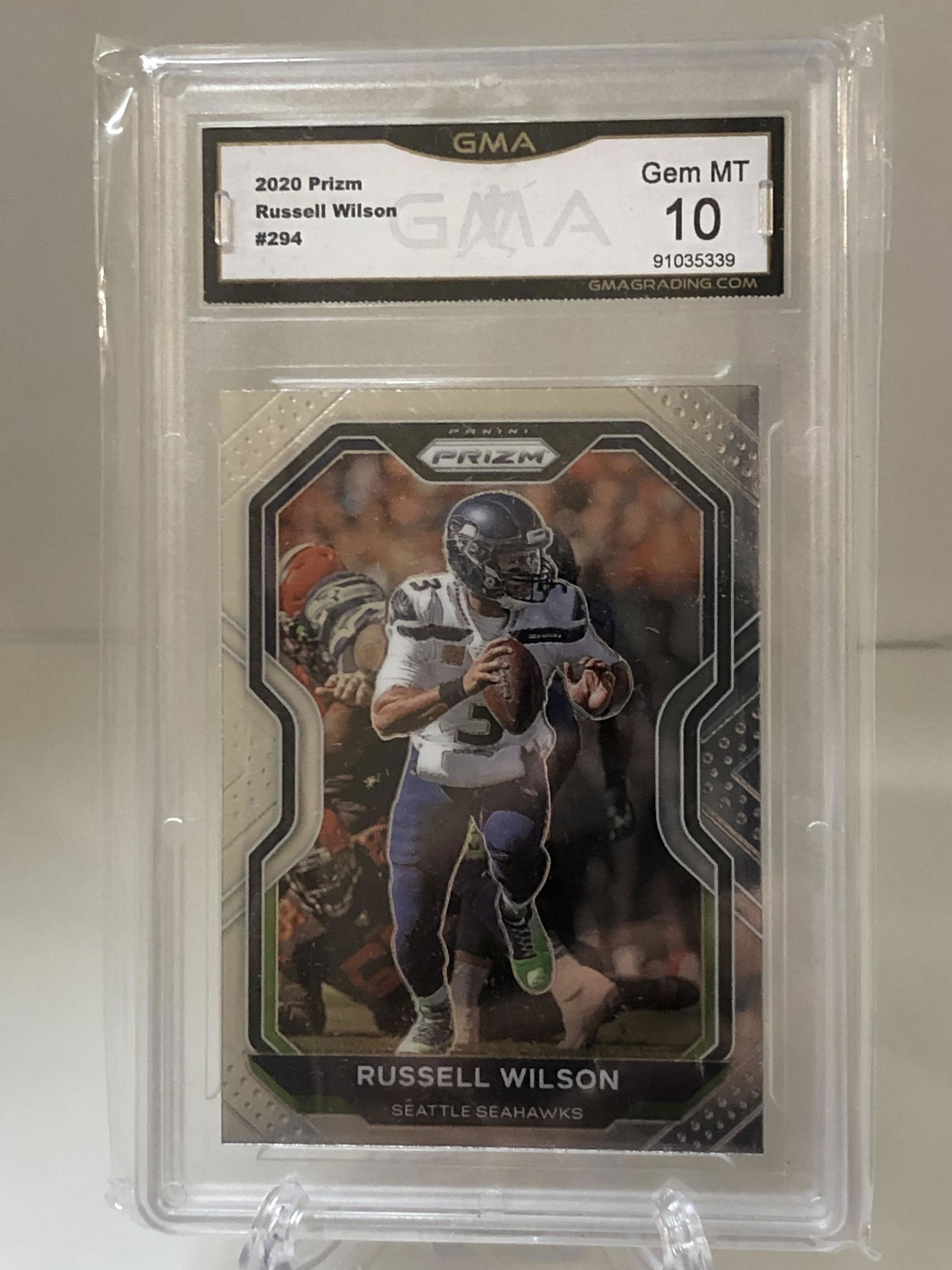 Russell Wilson Panini Prizm GMA 10 (1 of 1)