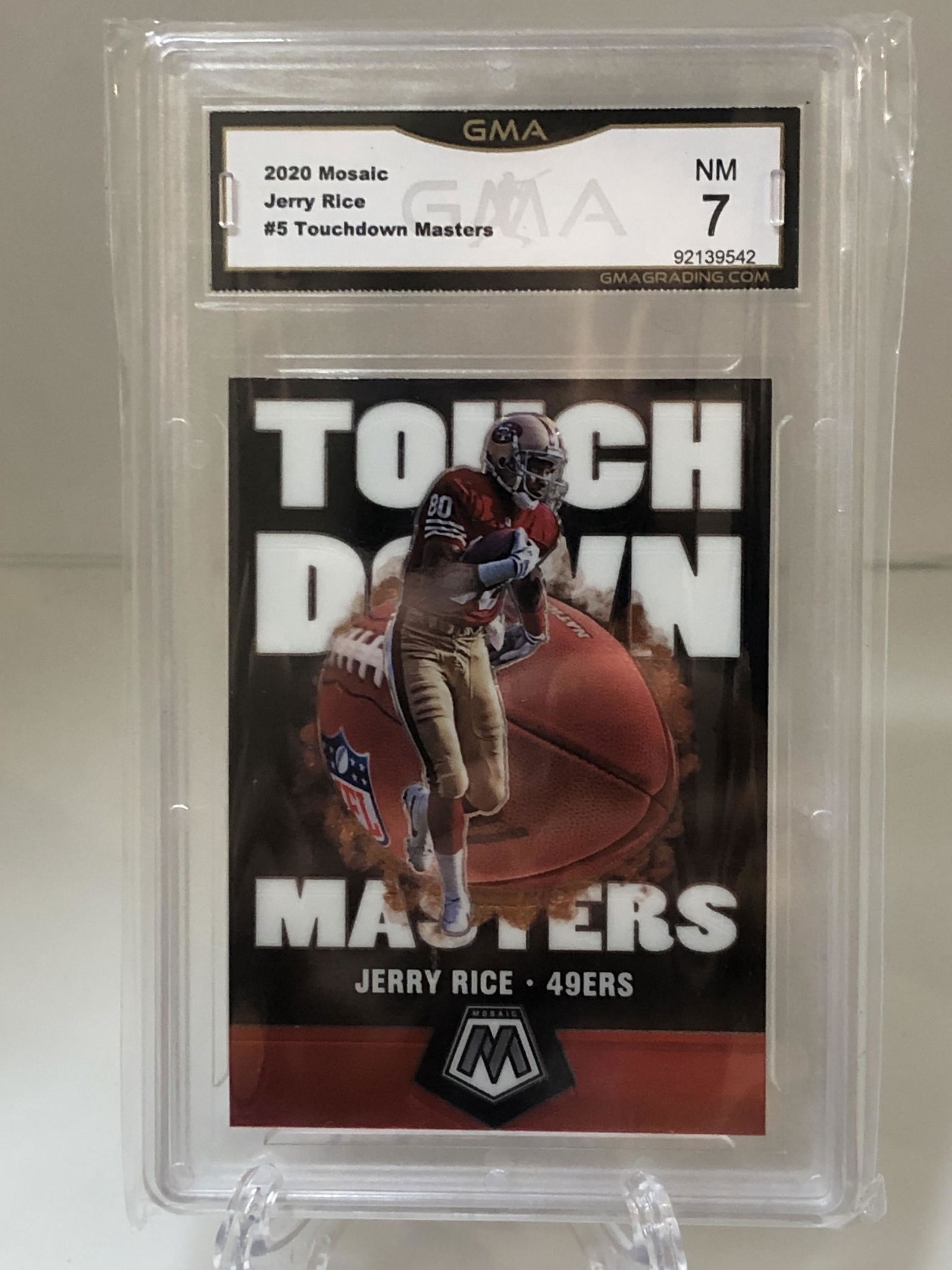 Jerry Rice Touchdown Masters Mosaic GMA 7 (1 of 1)