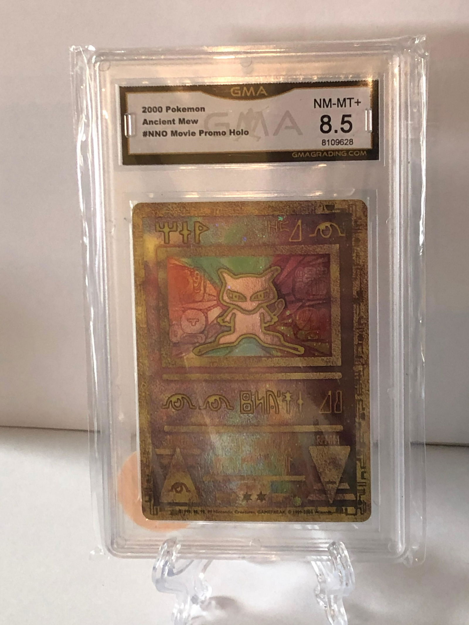 2000 Ancient Mew Movie Promo Holo GMA 8.5 (1 of 1)