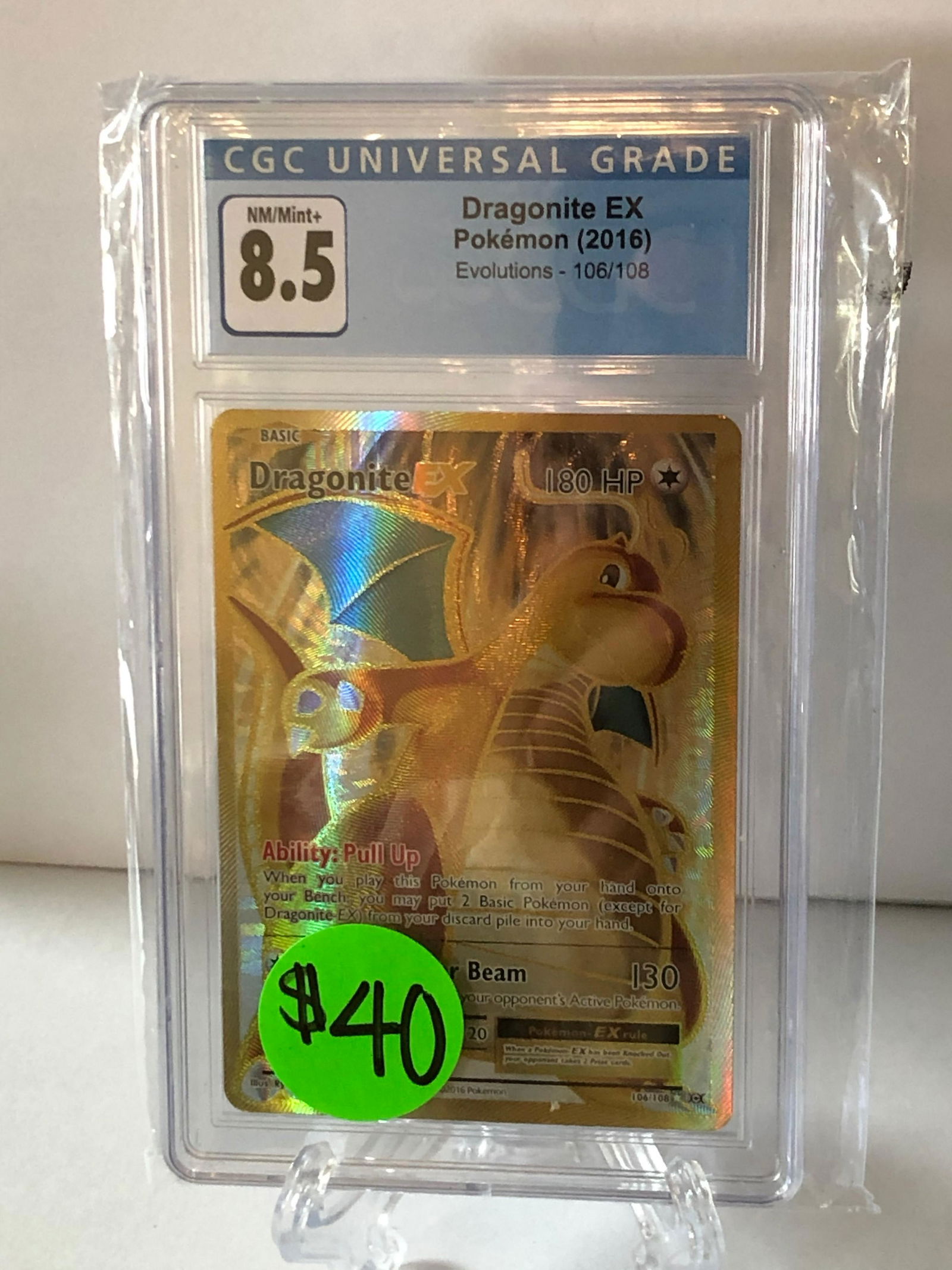 Dragonite EX CGC 8.5 (1 of 1)