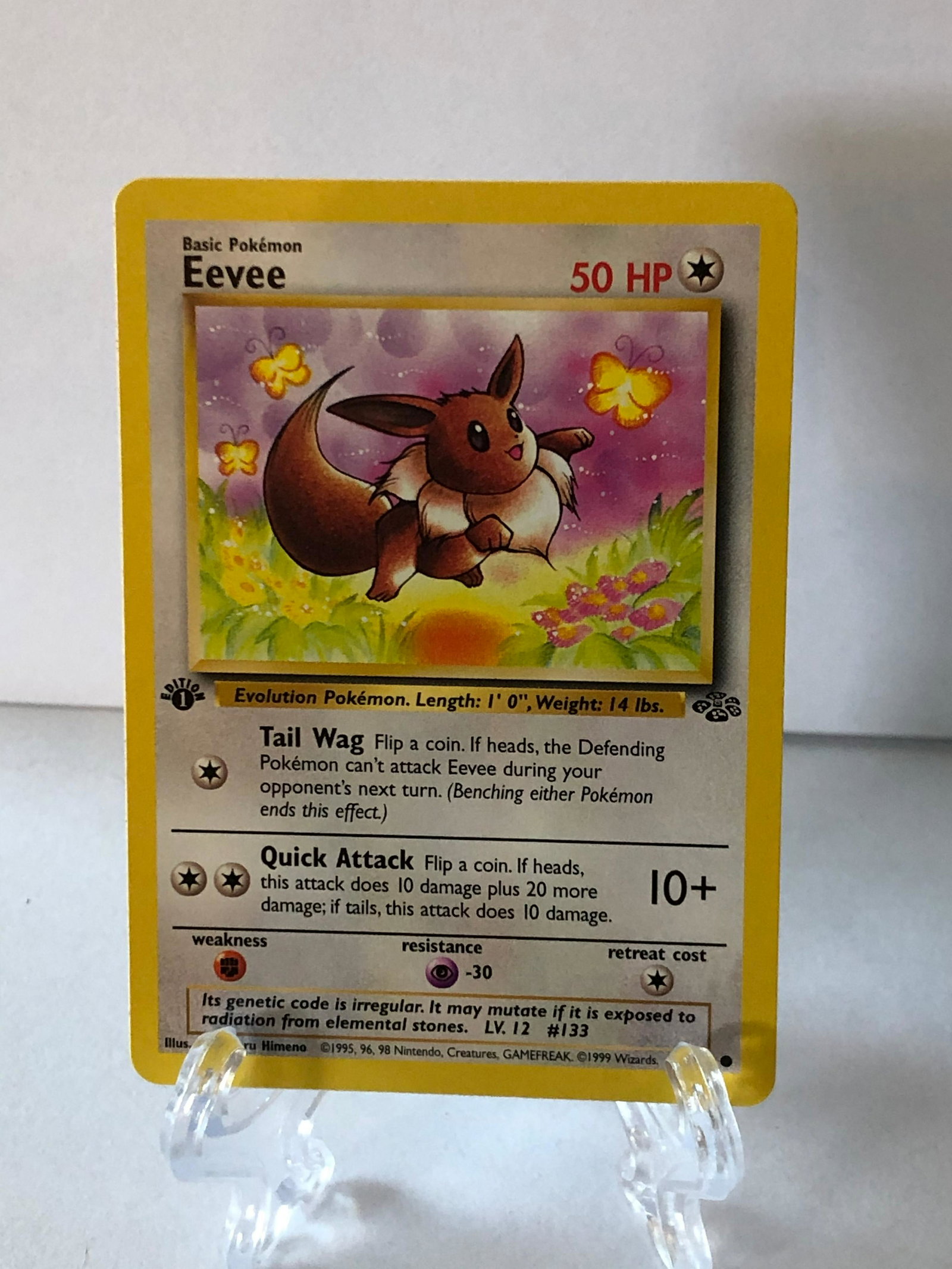 1st Edition Jungle Eevee: 1st Edition Jungle Eevee