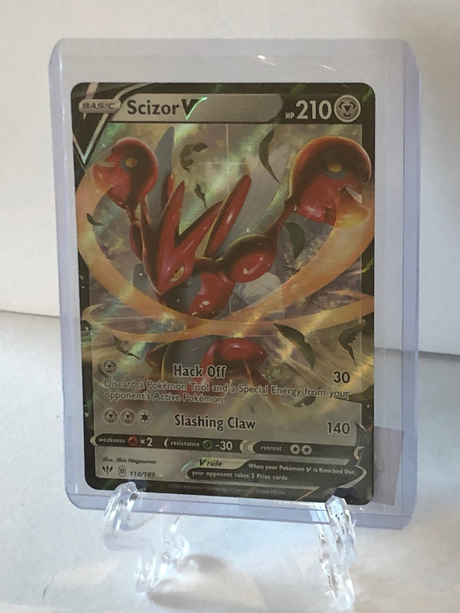 Scizor V Full Art: Scizor V Full Art