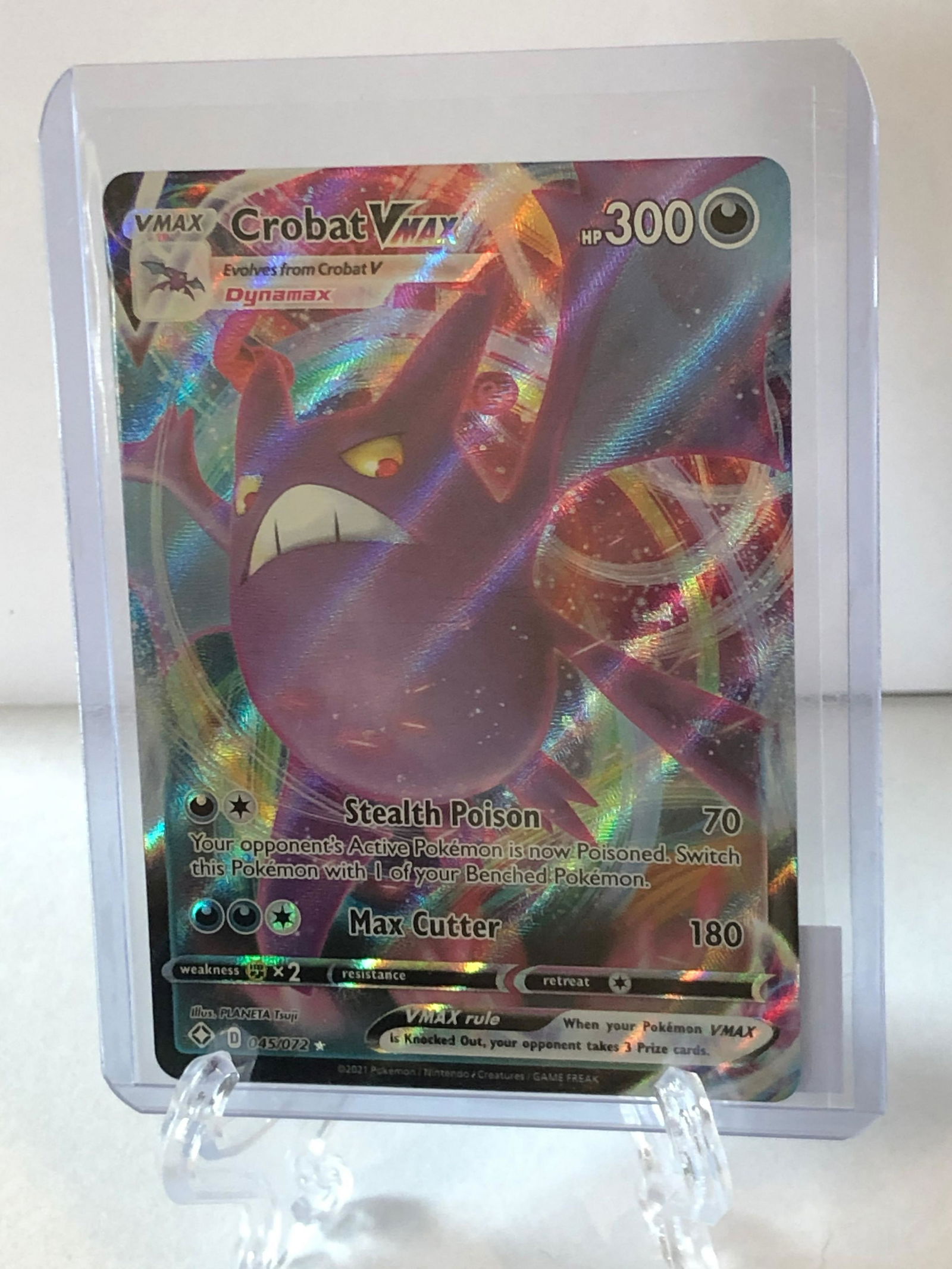 Crobat Vmax Full Art: Crobat Vmax Full Art