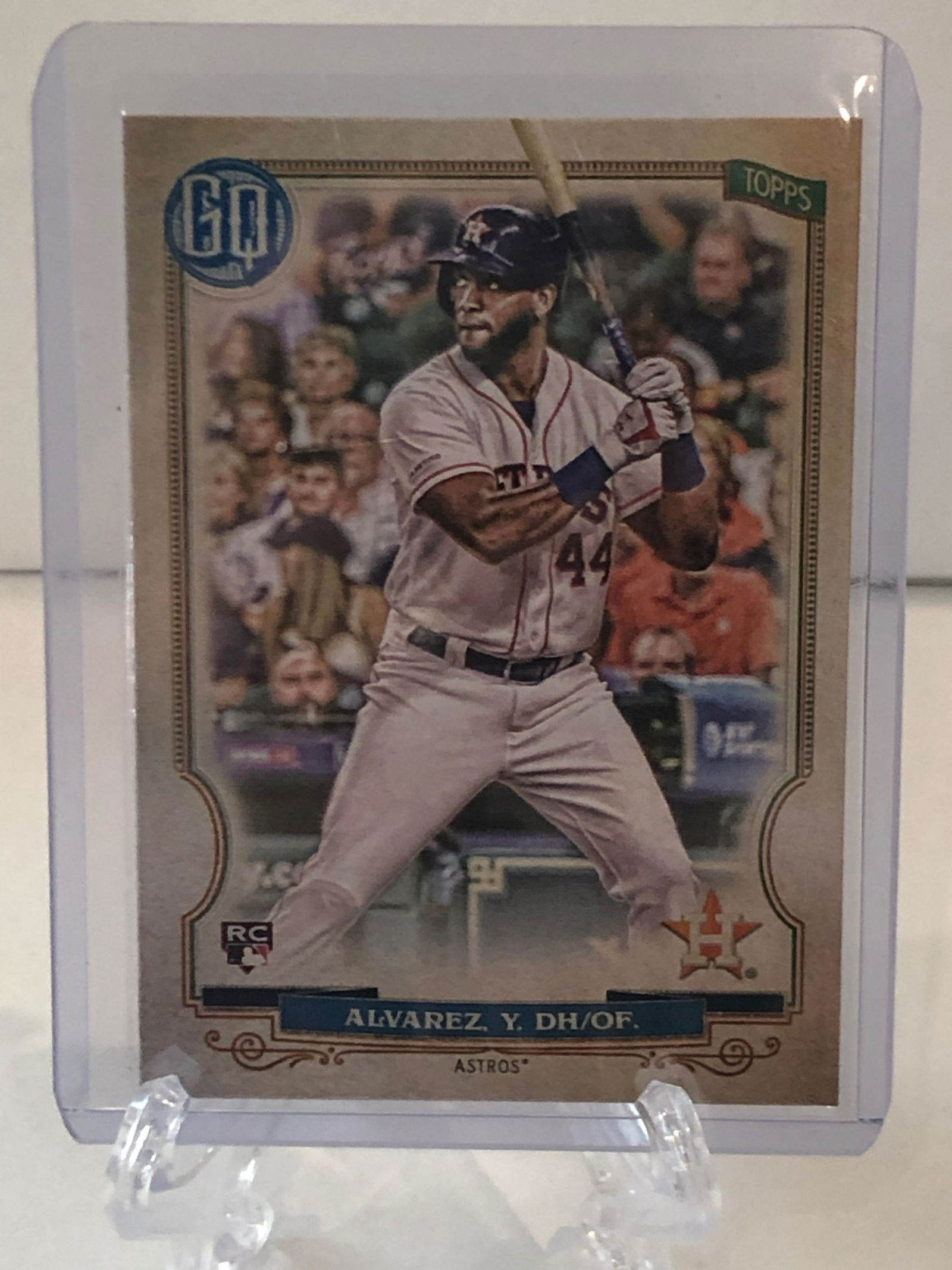 Topps GQ RC Yordan Alvarez (1 of 1)
