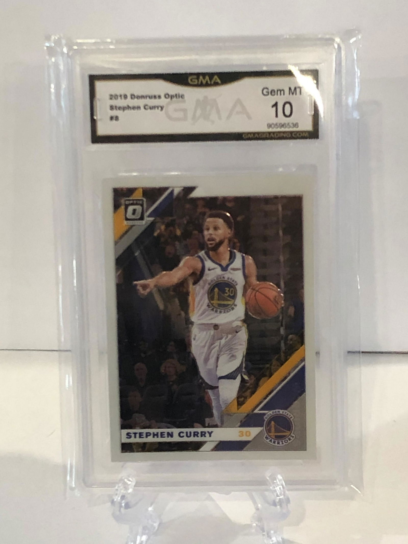 2019 Donruss Optic Stephen Curry GMA 10 (1 of 1)