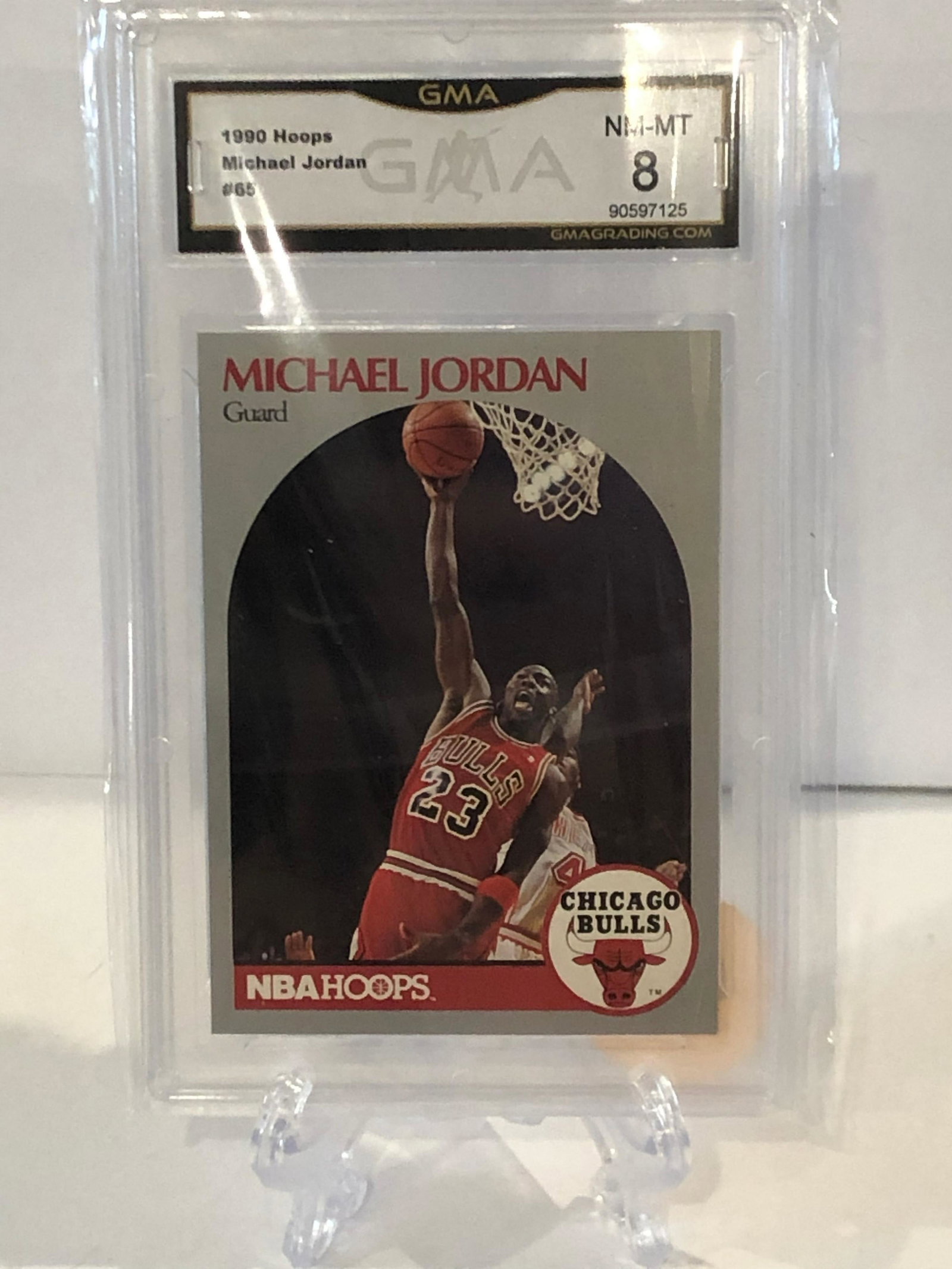 1990 Hoops Michael Jordan GMA 8 (1 of 1)