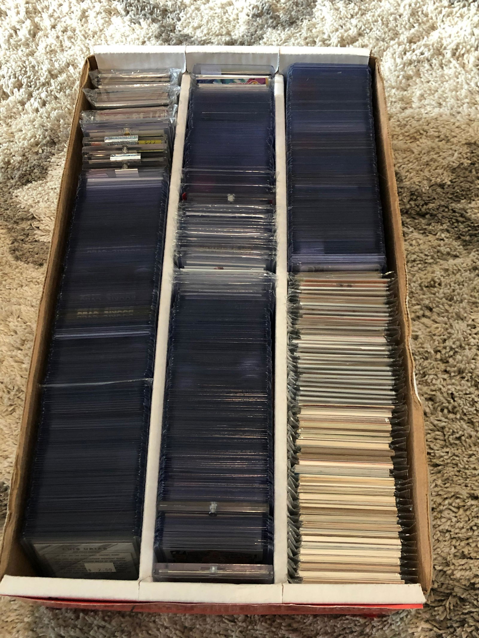 Large Flat Rate Box of Backstock Cards!! Great Deal (1 of 3)