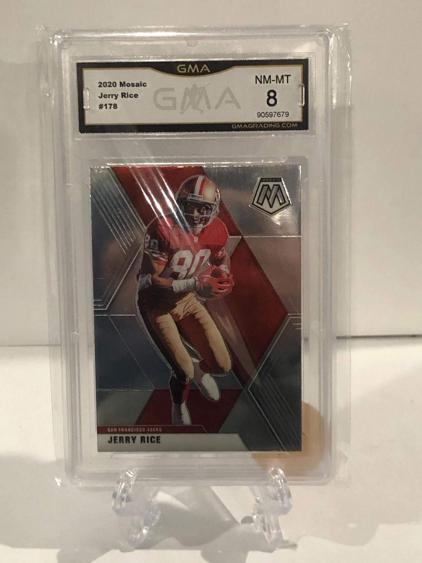 2020 Mosaic Jerry Rice GMA 8 (1 of 1)