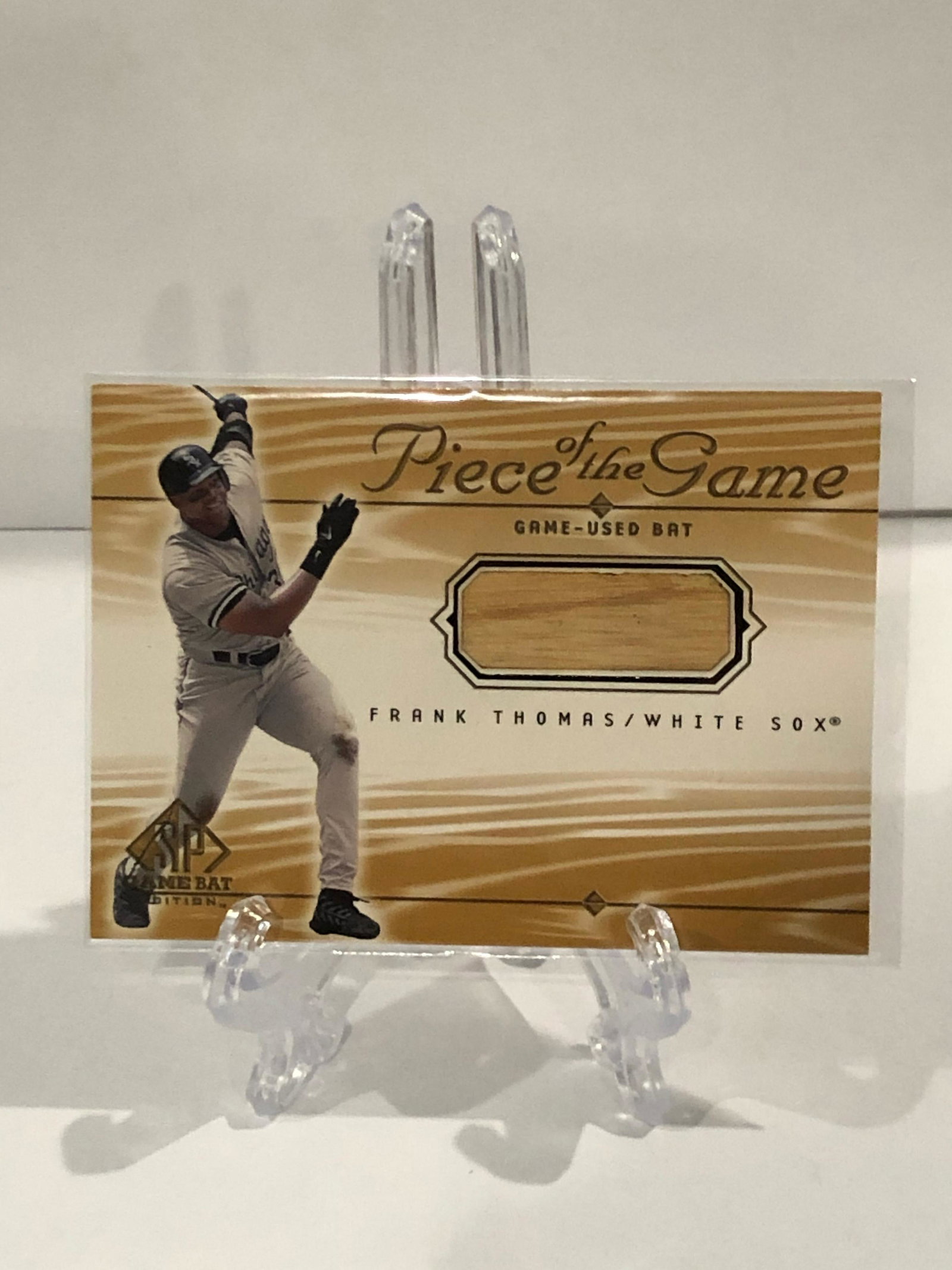 frank thomas baseball bat relic card (1 of 1)