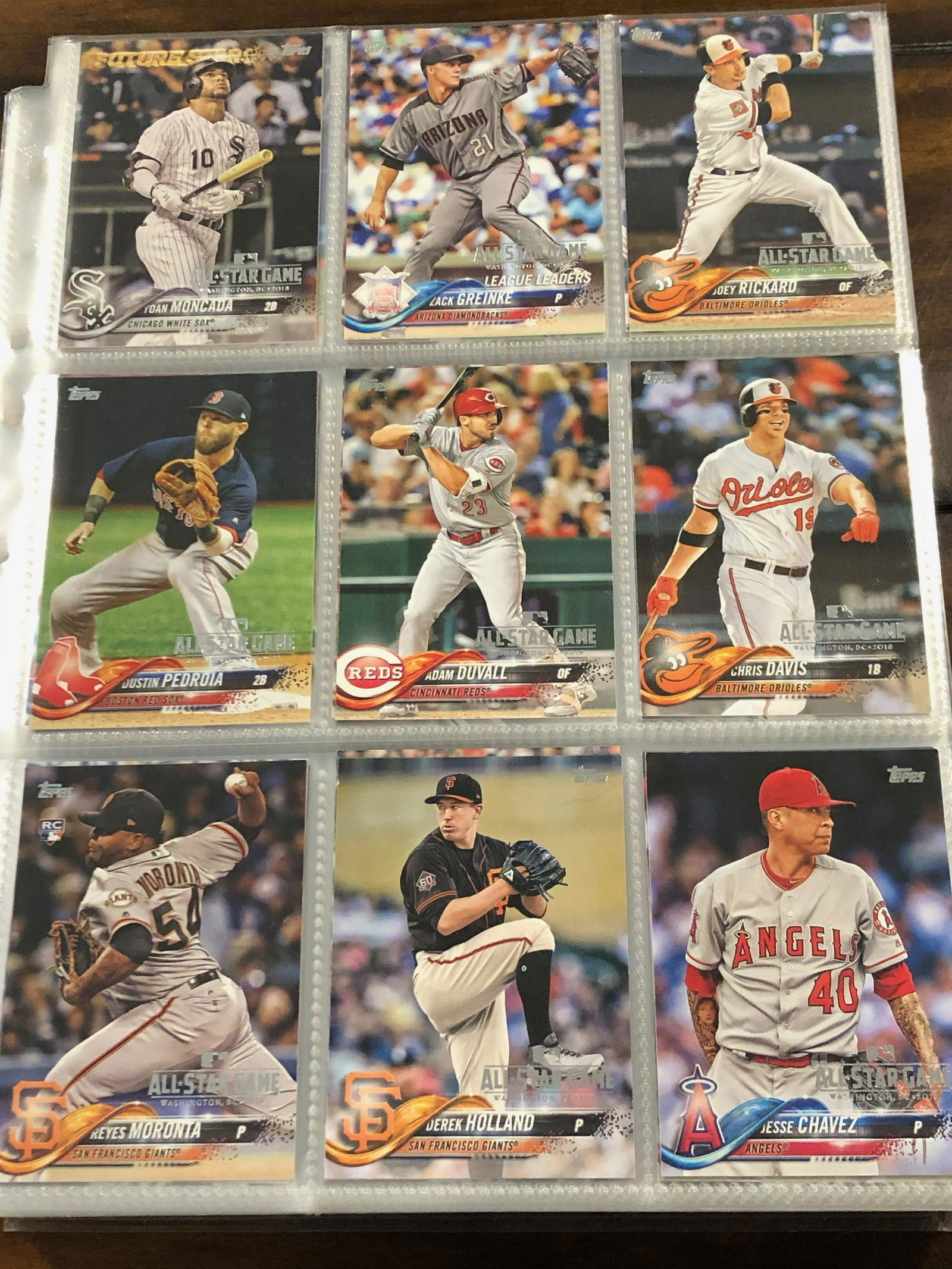 baseball cards lot of 90 (1 of 10)