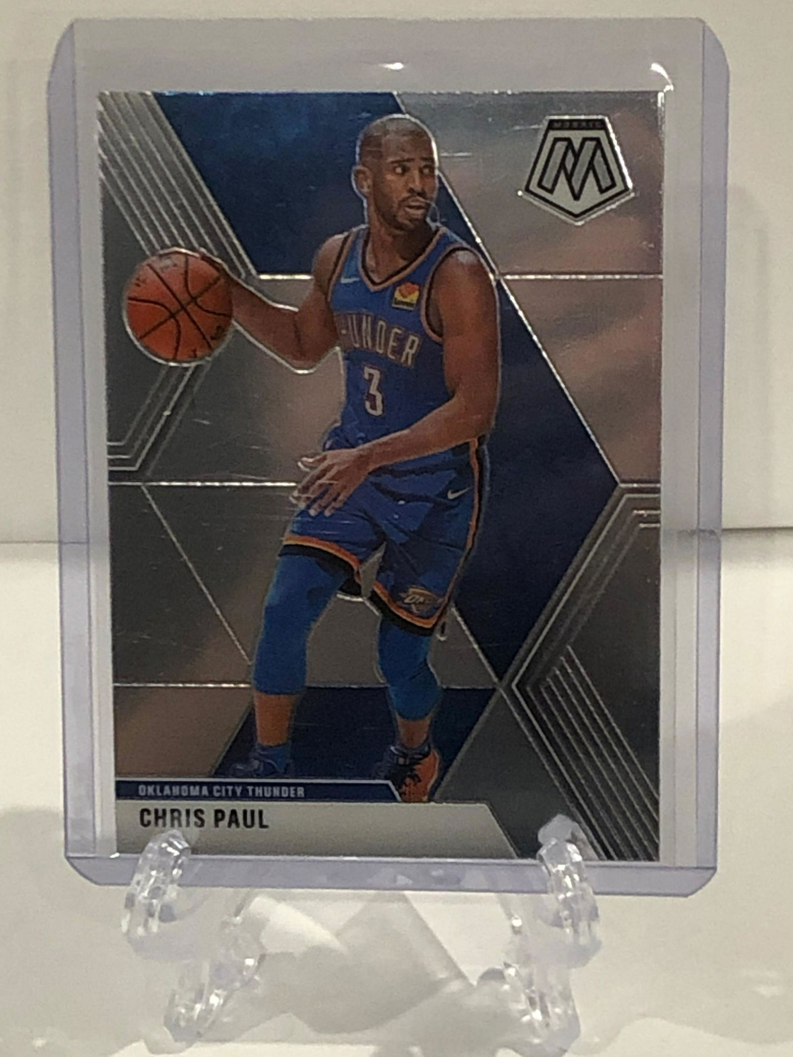 mosaic chris paul thunder basketball card (1 of 1)