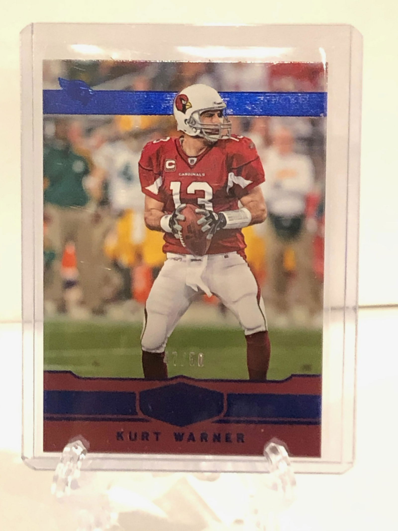 kurt warner 47/50 Football Card (1 of 1)