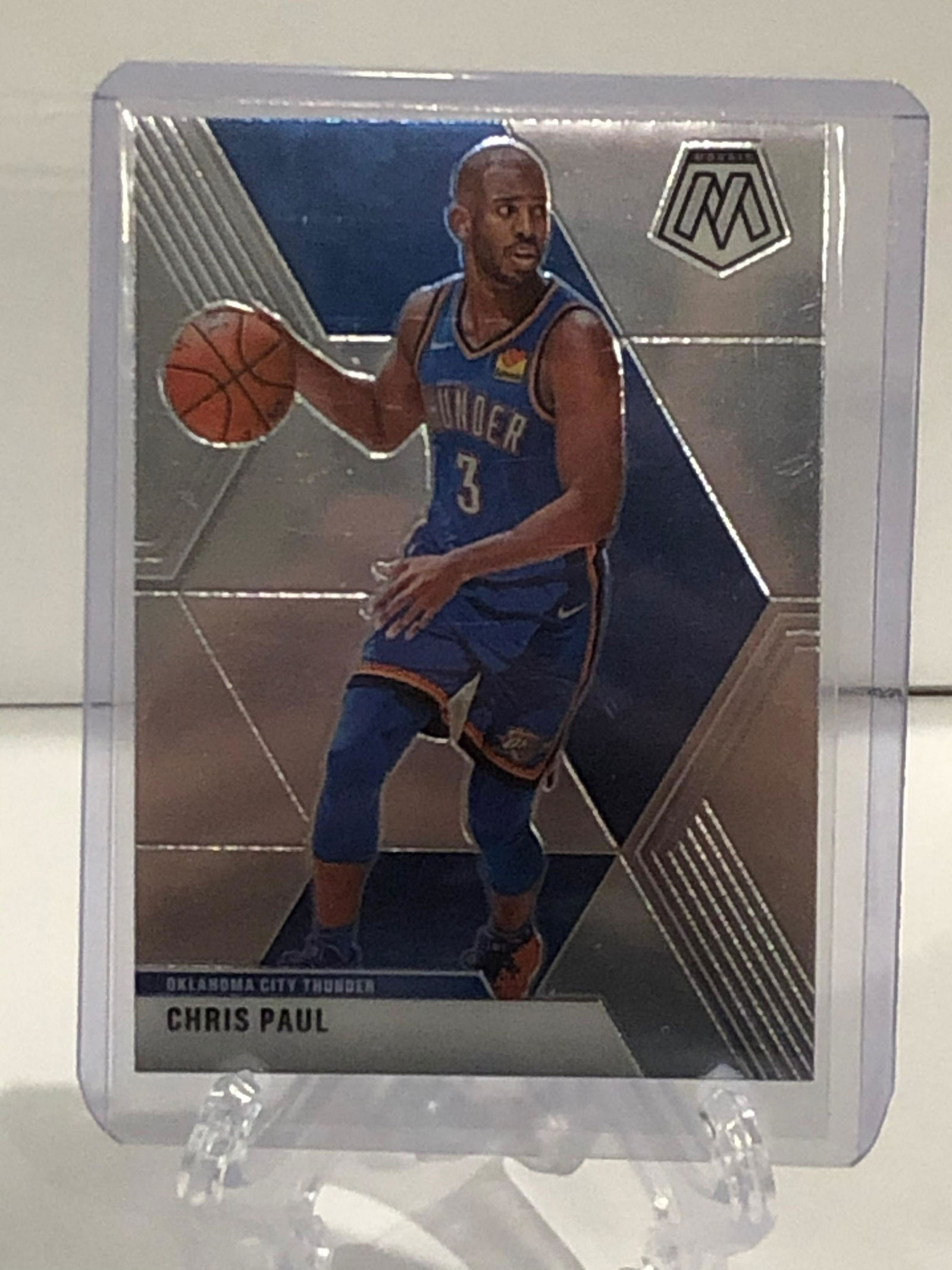 mosaic chris paul thunder basketball card (1 of 1)