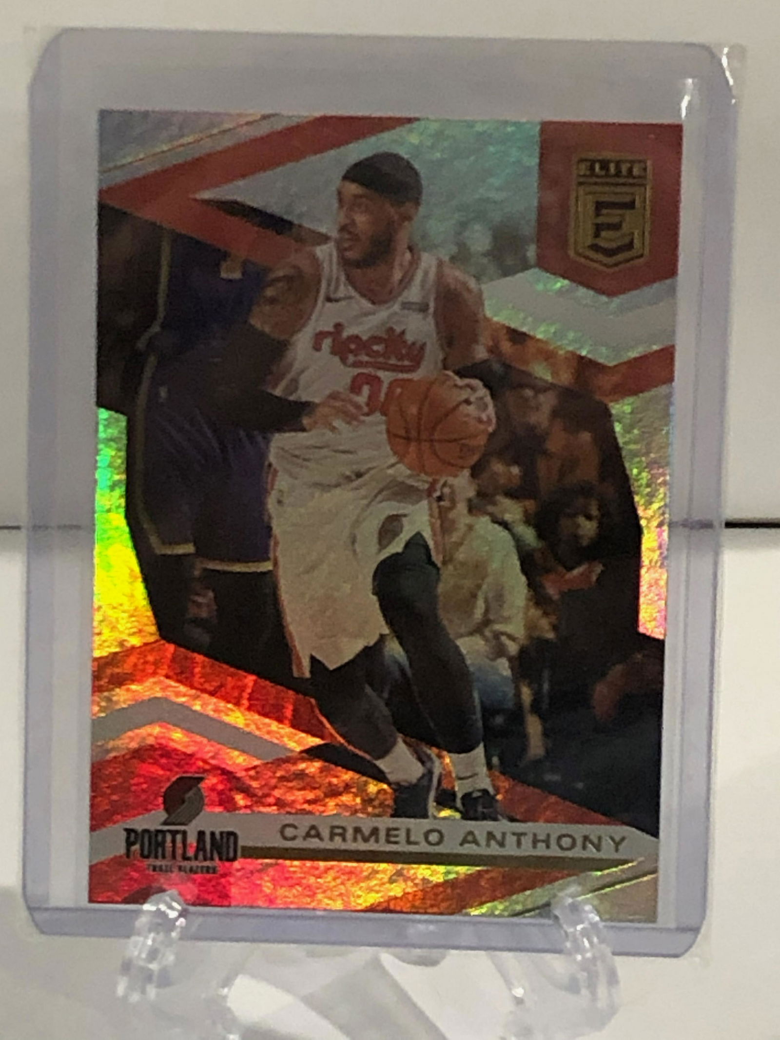 elite carmelo anthony portland basketball card (1 of 1)