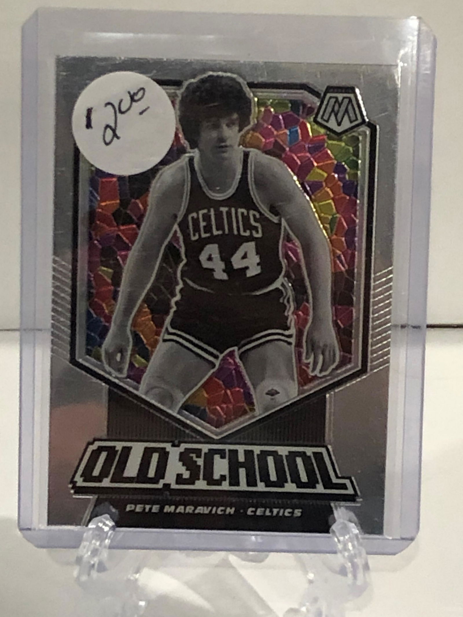 mosaic old school pete maravich celtics (1 of 1)