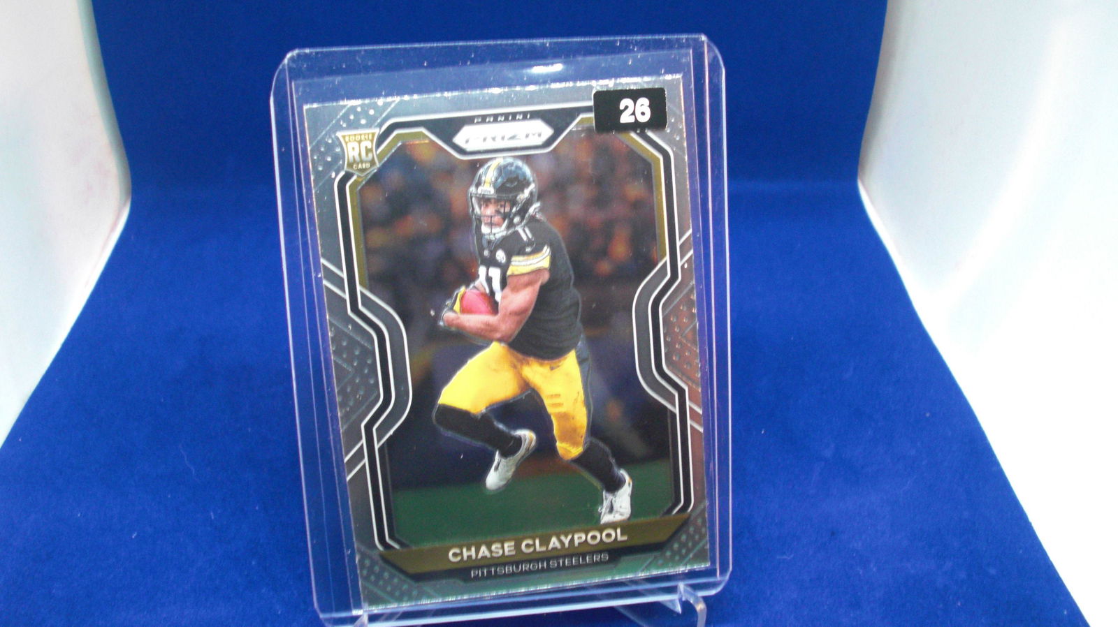 chase claypool rookie prizm (1 of 1)