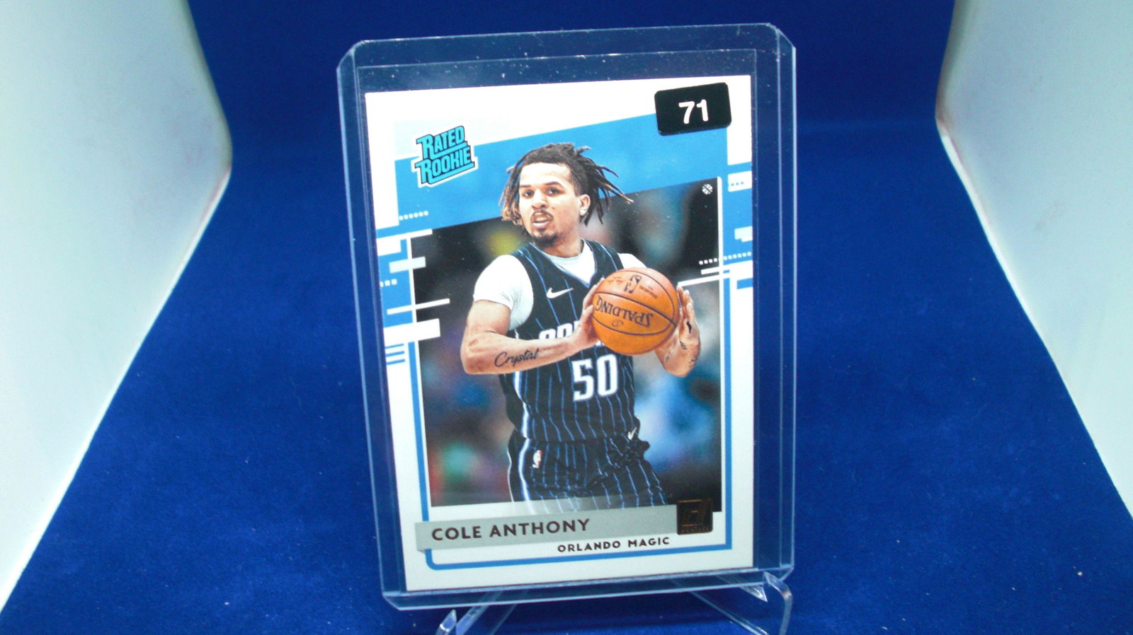 cole anthony rated rookie: in top loader