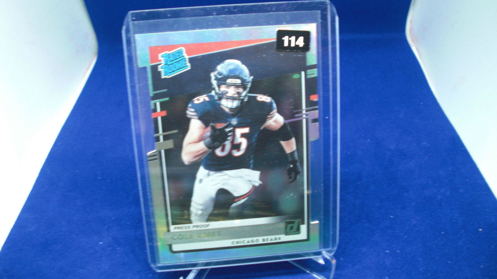 cole kmet rated rookie #22/75 (1 of 1)