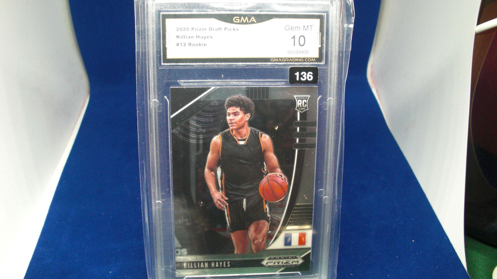 gma graded 2020 killian hayes rookie mint 10 (1 of 1)