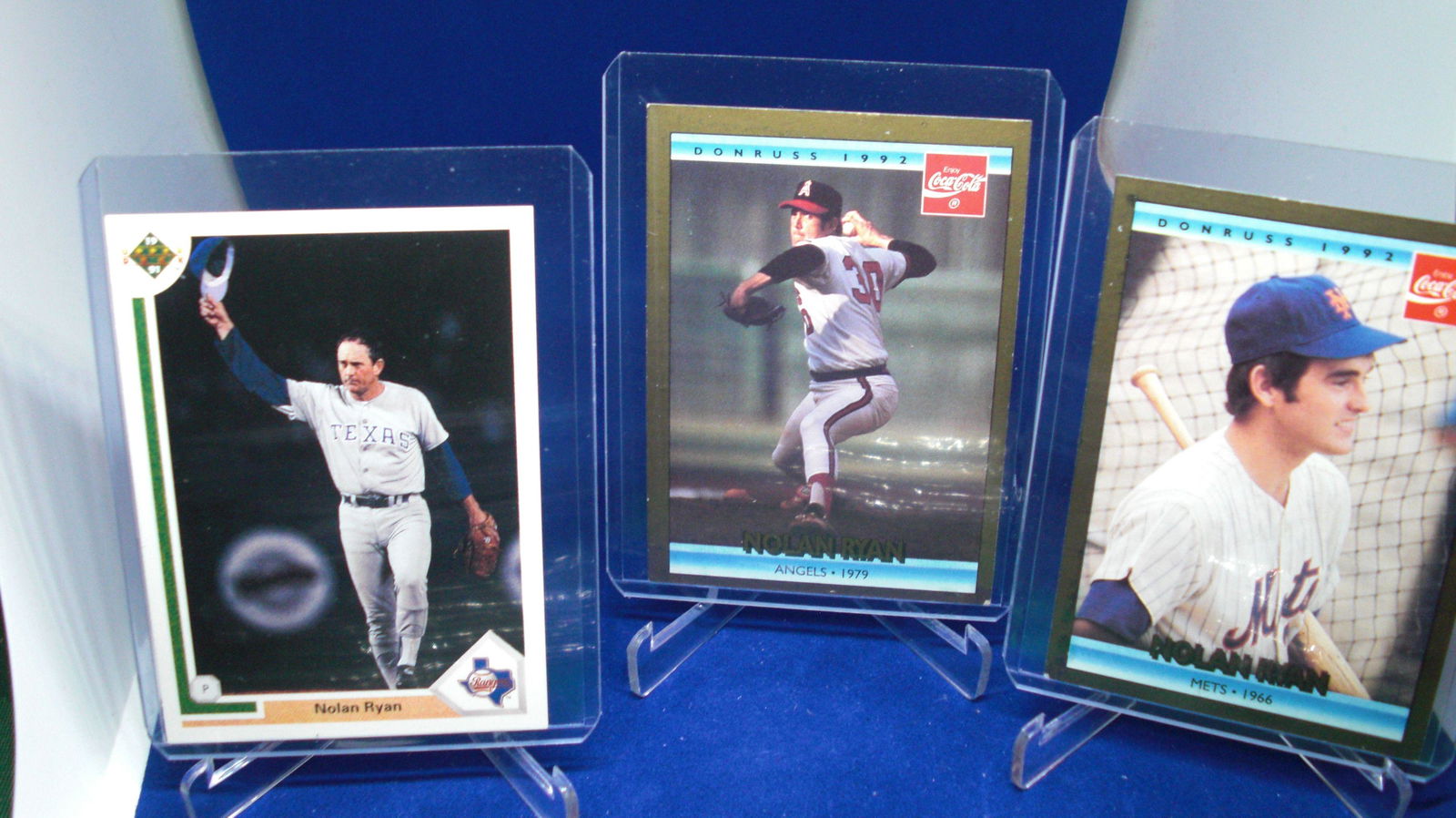 lot of 3 nolan ryan cards (1 of 1)