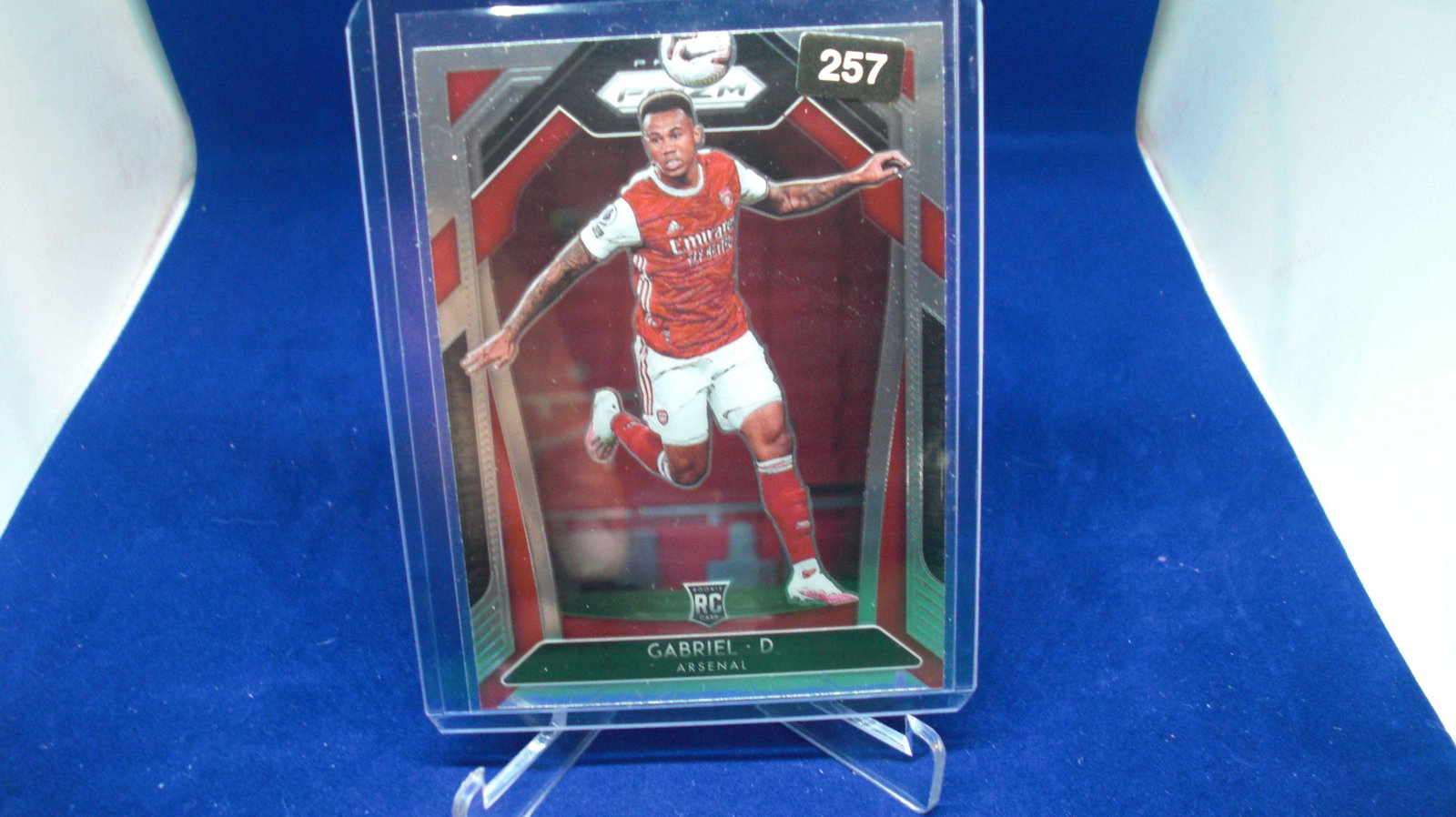 gabriel d rookie prizm soccer: in top loader