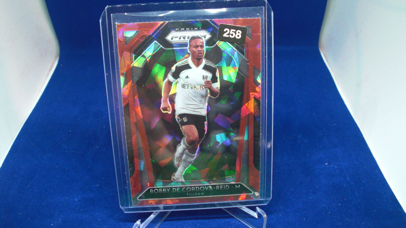 bobby de gordoya reid m soccer prizm: in top loader