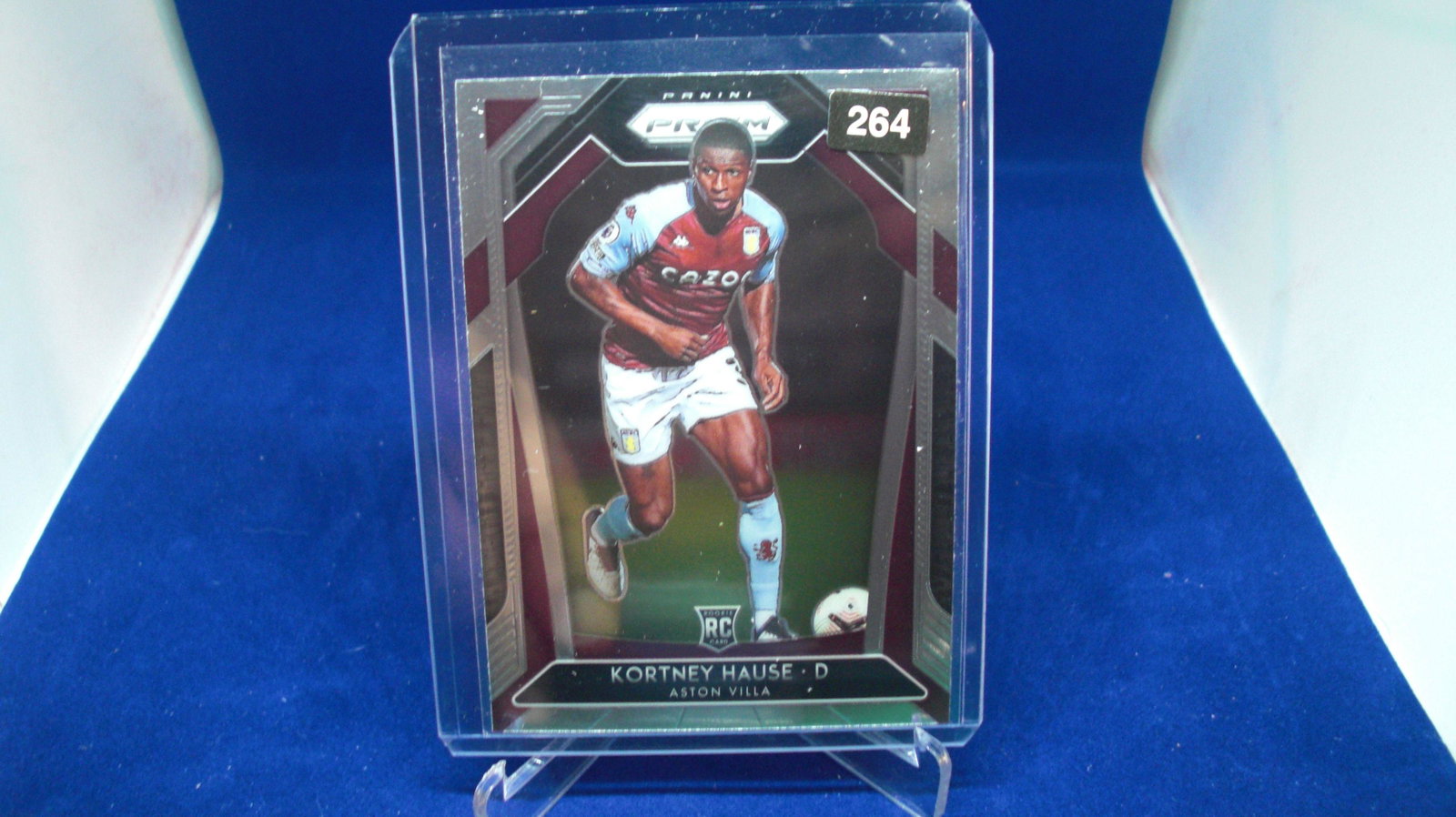 kortney hause rookie d prizm soccer: in top loader