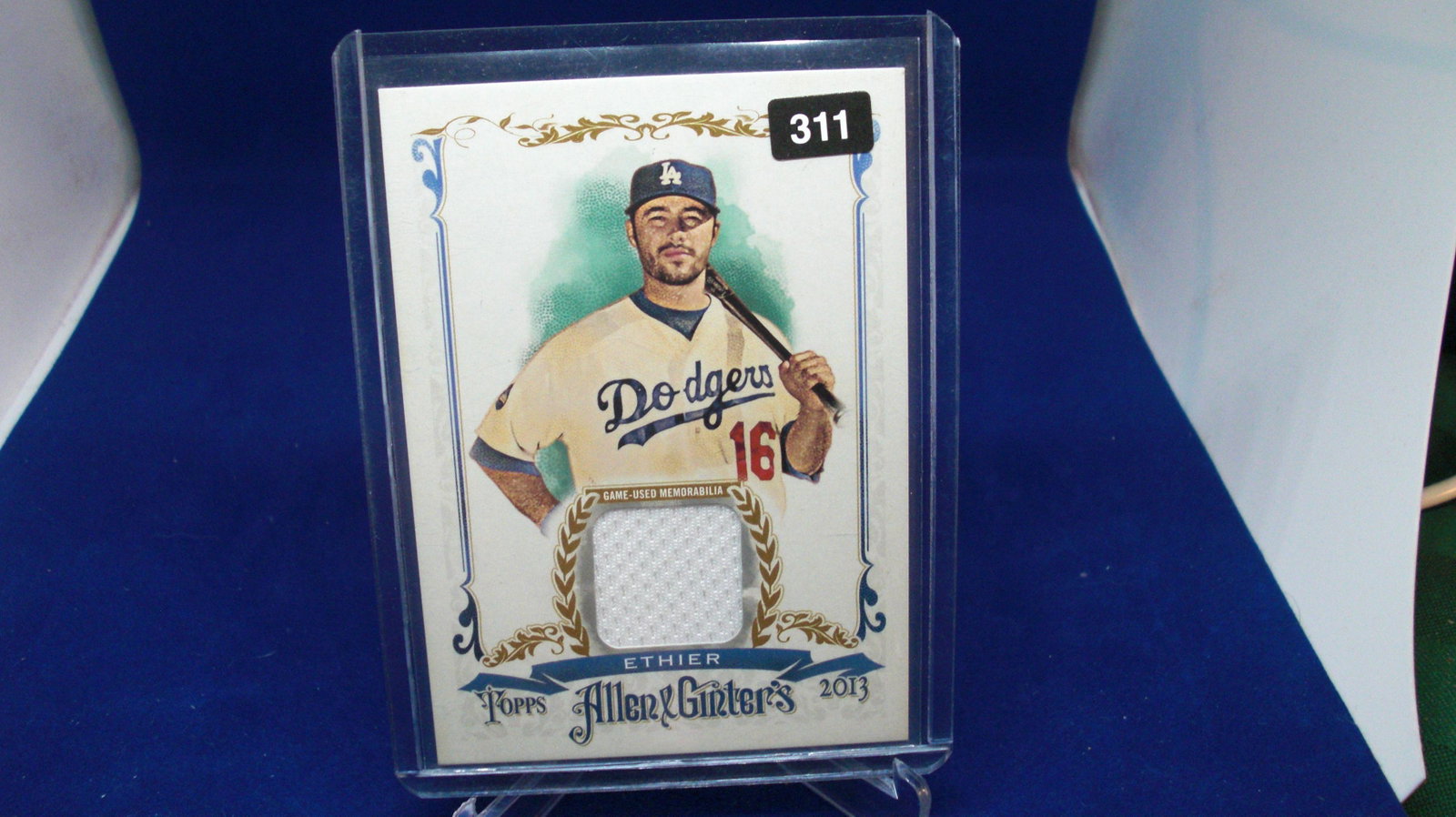 andre ethier jersey dodgers: in top loader