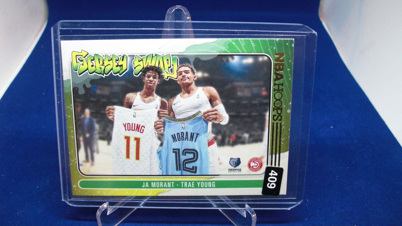 ja morant/trae young jersey swap (1 of 1)