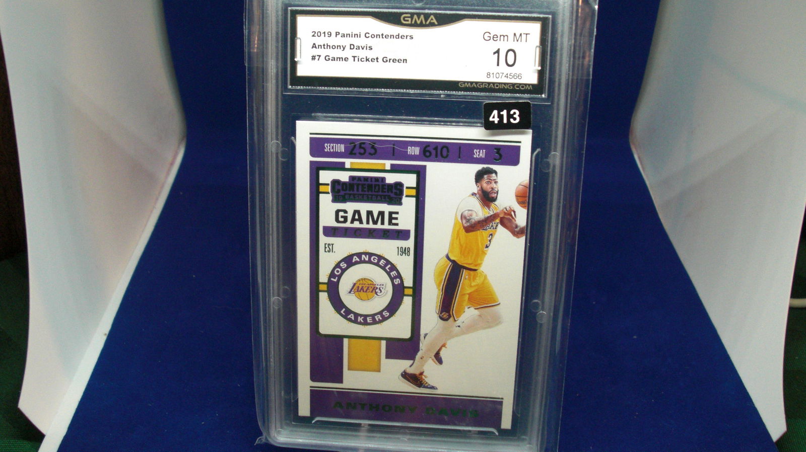 gma graded 2019 anthony davis mint 10 (1 of 1)