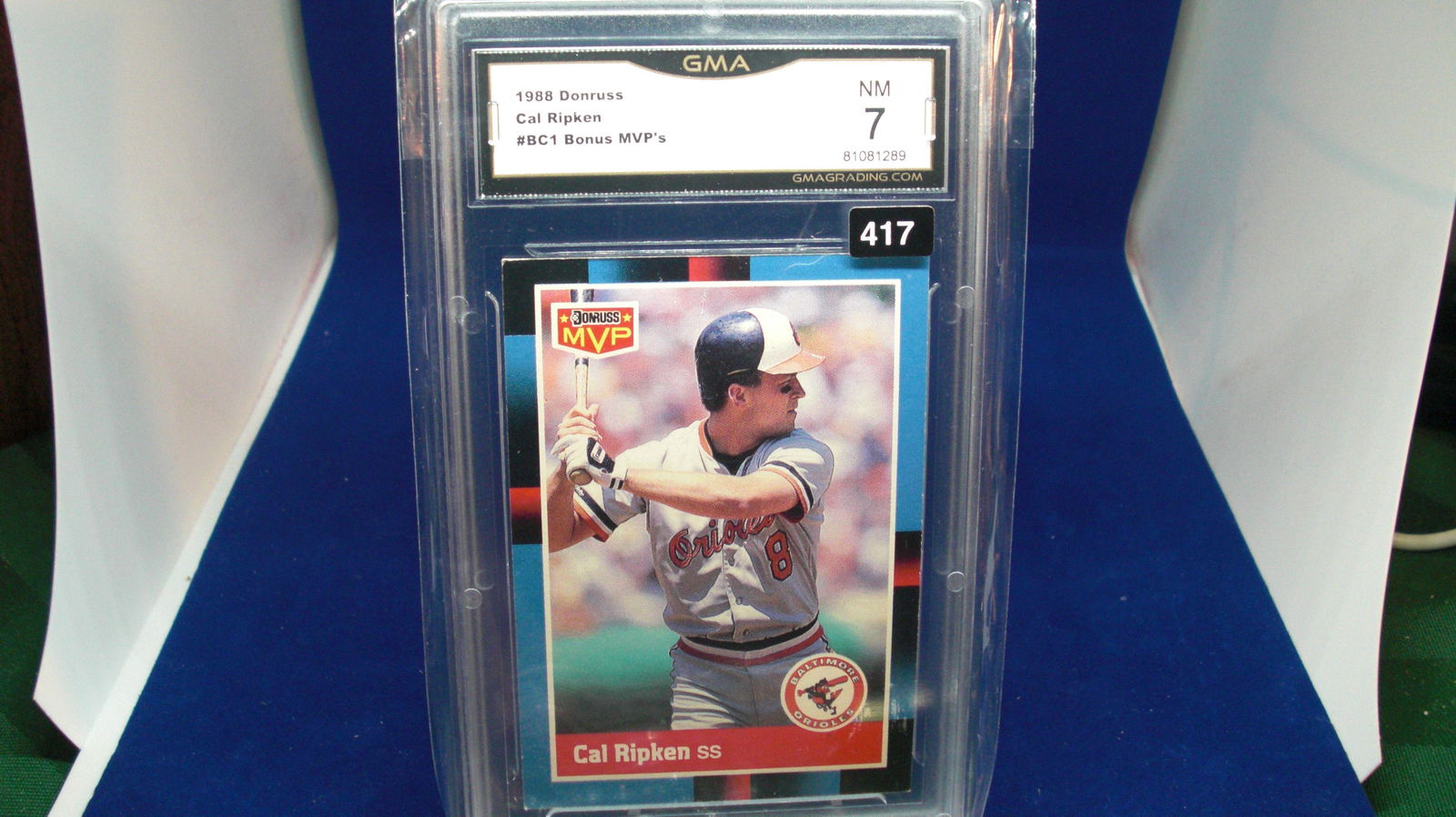 gma graded 1988 cal ripken mint 7 (1 of 1)