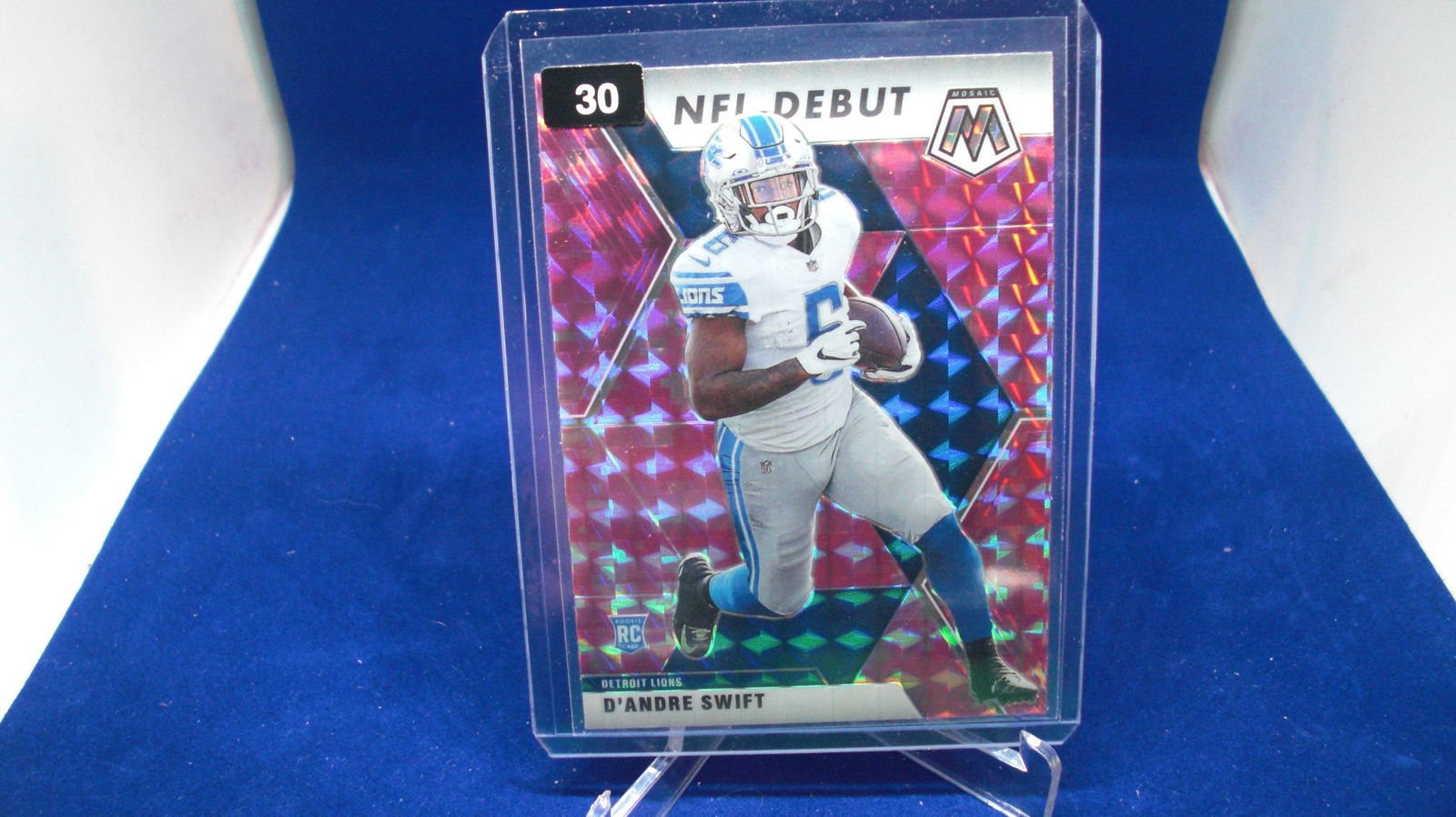 d'andre swift pink mosaic rookie (1 of 1)