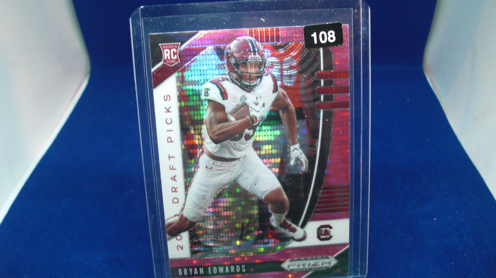 bryan edwards pink rookie prizm (1 of 1)