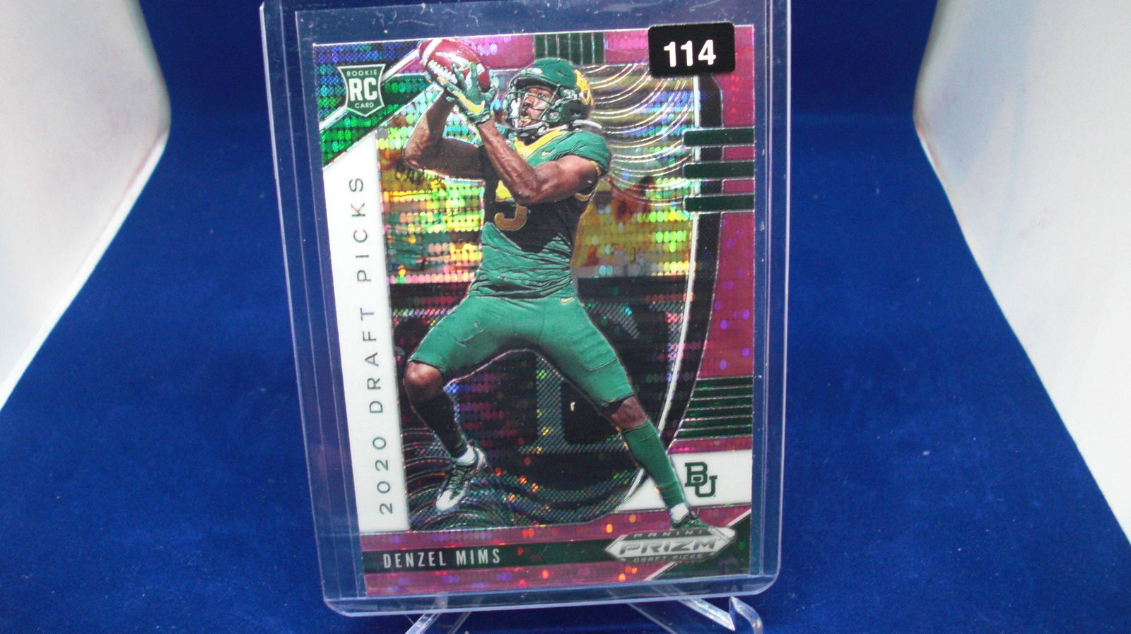 denzel mims rookie pink prizm (1 of 1)