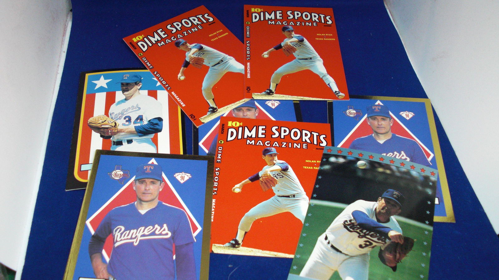 lot of 9 nolan ryan cards (1 of 1)